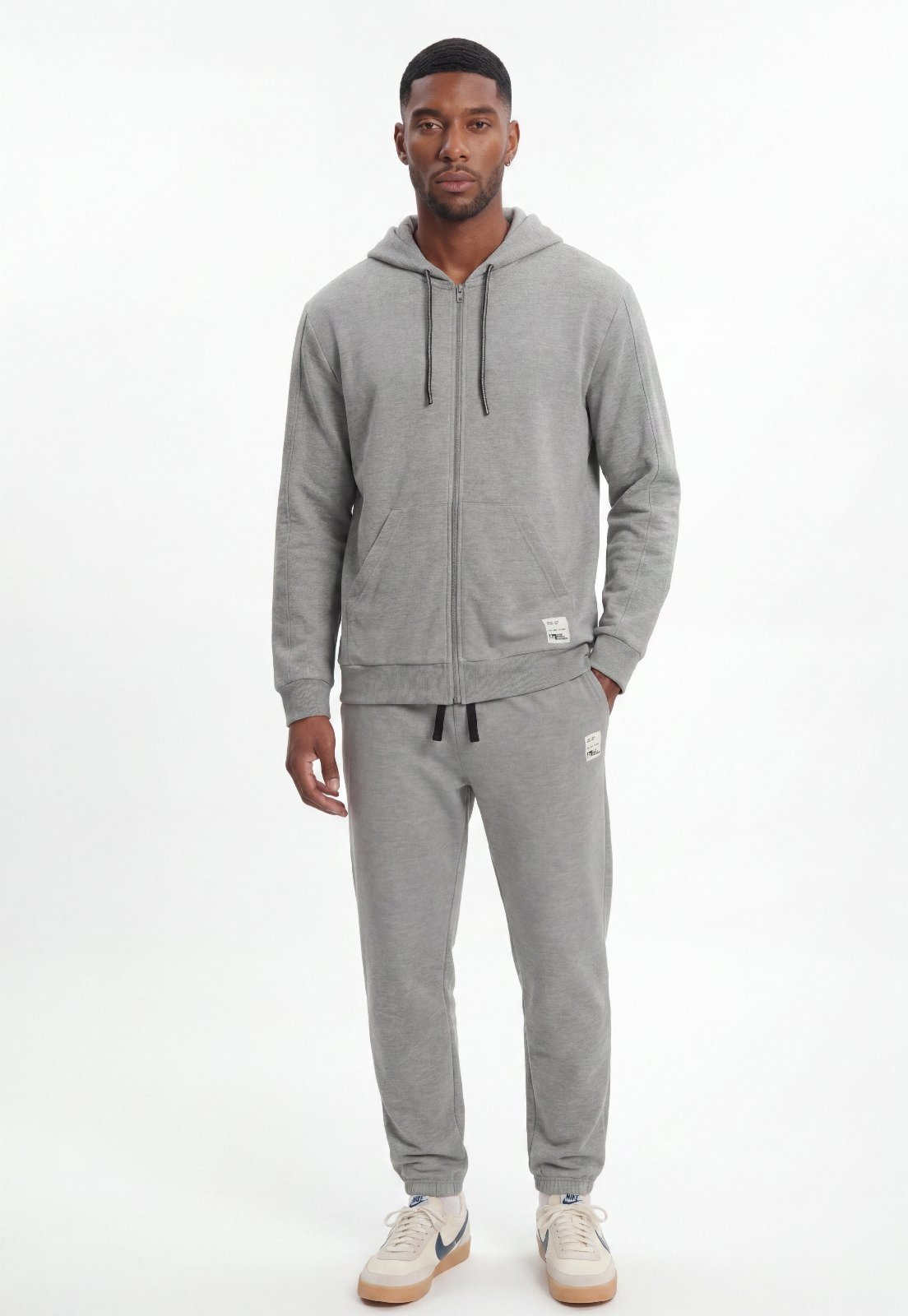 Jaqueta Masculina em Moletom The Philippines Cinza