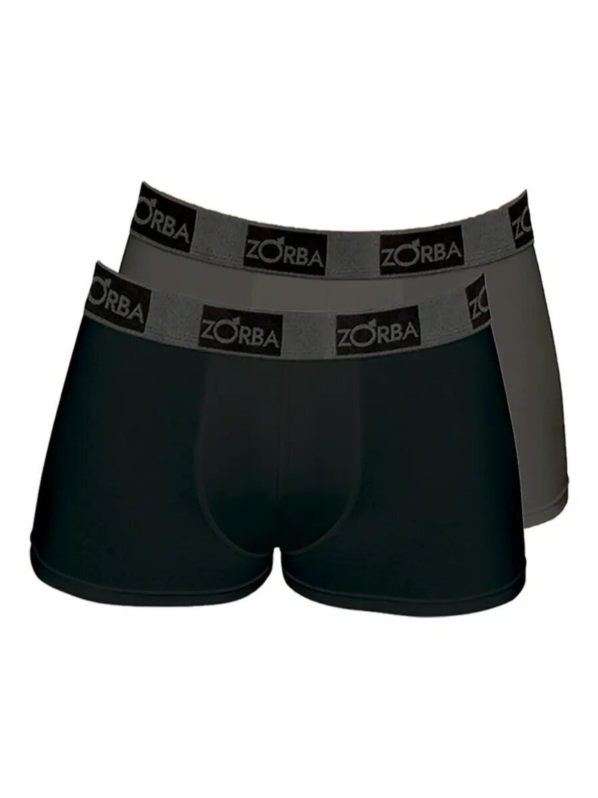 Kit com 2 Cuecas Boxer Zorba 717 Cinza