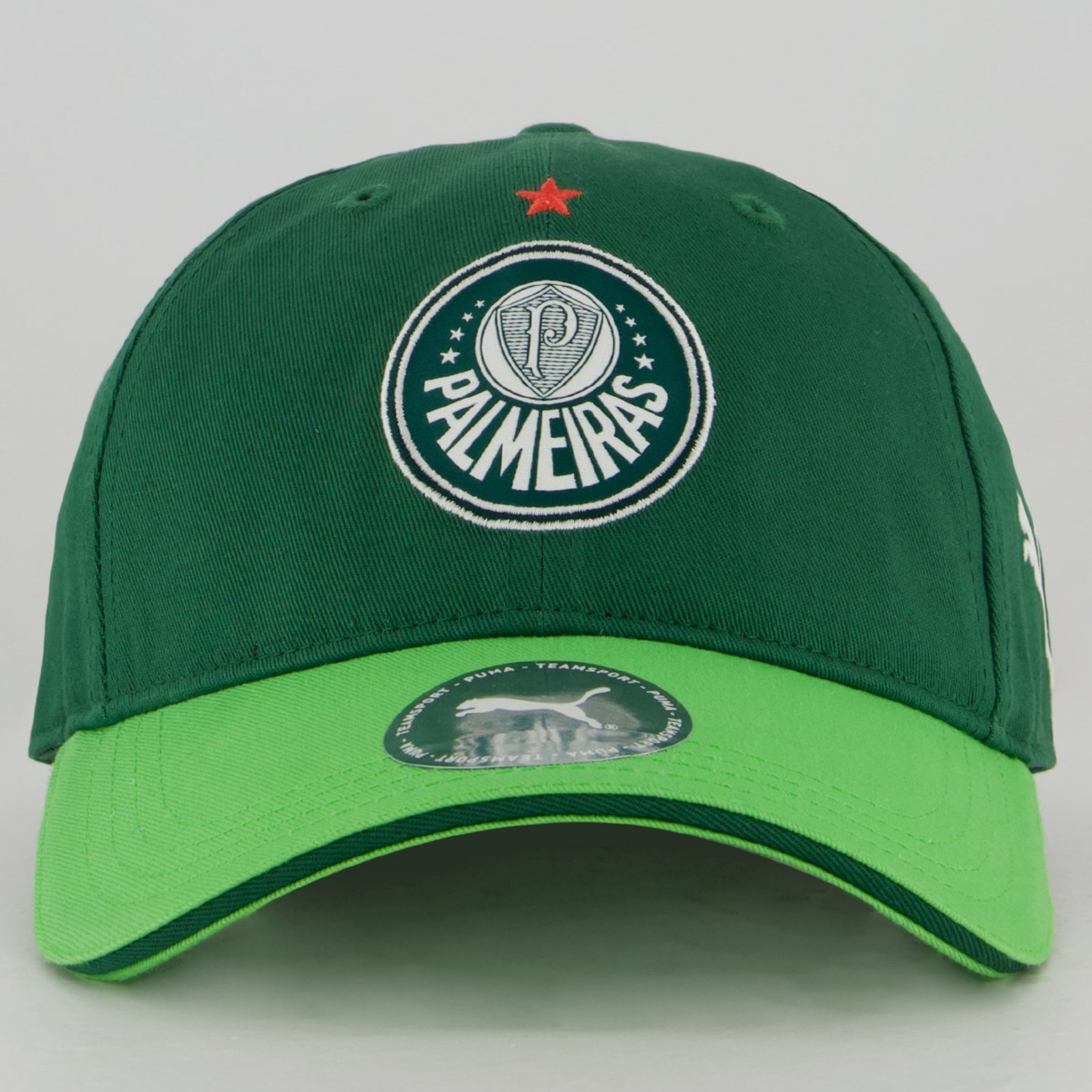 Vista 3 Boné Puma Palmeiras Training Cap verde Puma verde