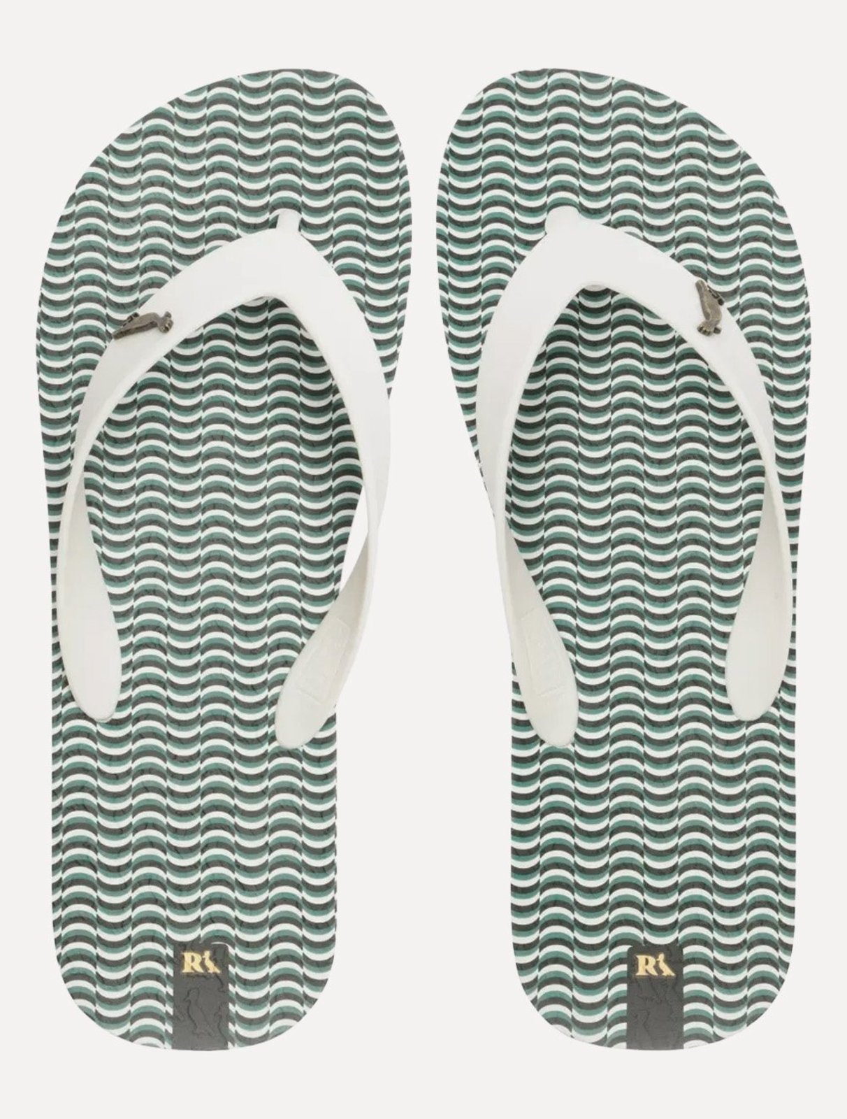 Chinelo Reserva Masculino Trancoso Vertigo Branco