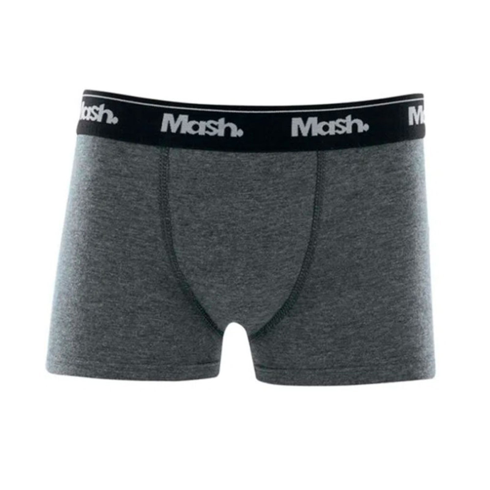 Cueca Boxer Mash 190.03 - Cinza Escuro - 100 Algodão
