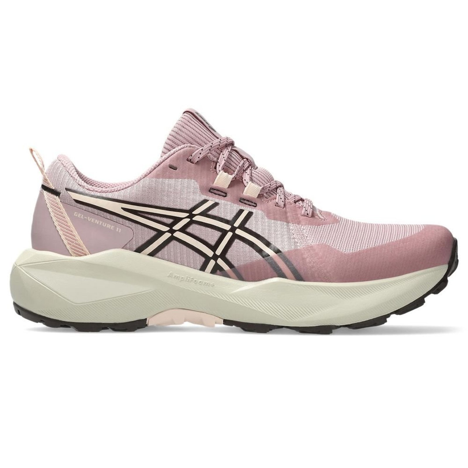 Tênis ASICS GEL-Venture 11 - Feminino - Bege/Rosa