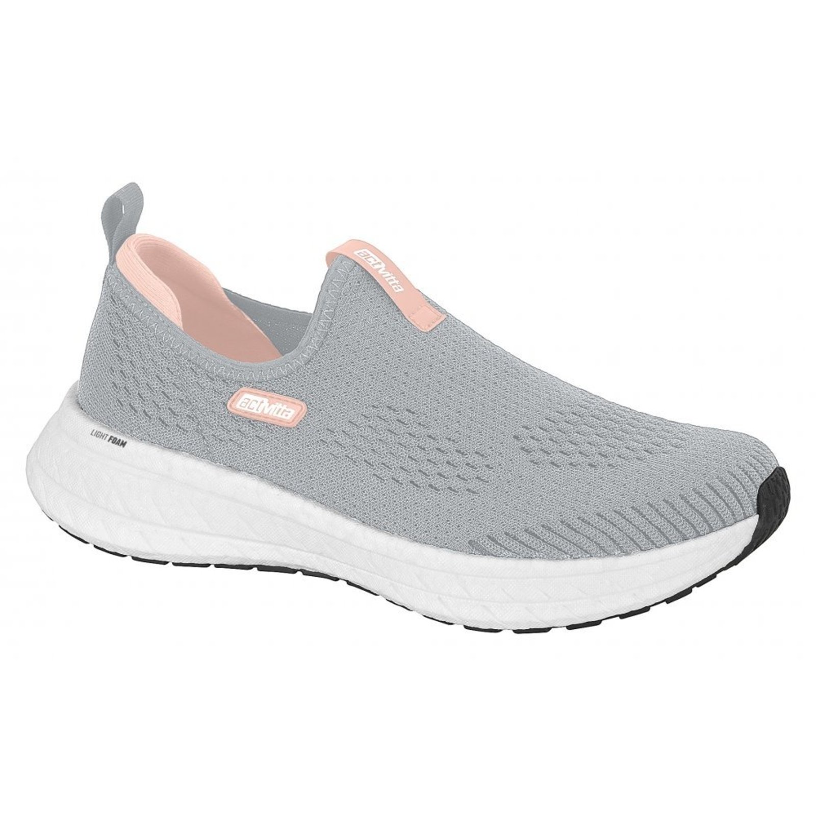 Tenis Actvitta 4841.103 Calce Fácil Feminino Actvitta Cinza