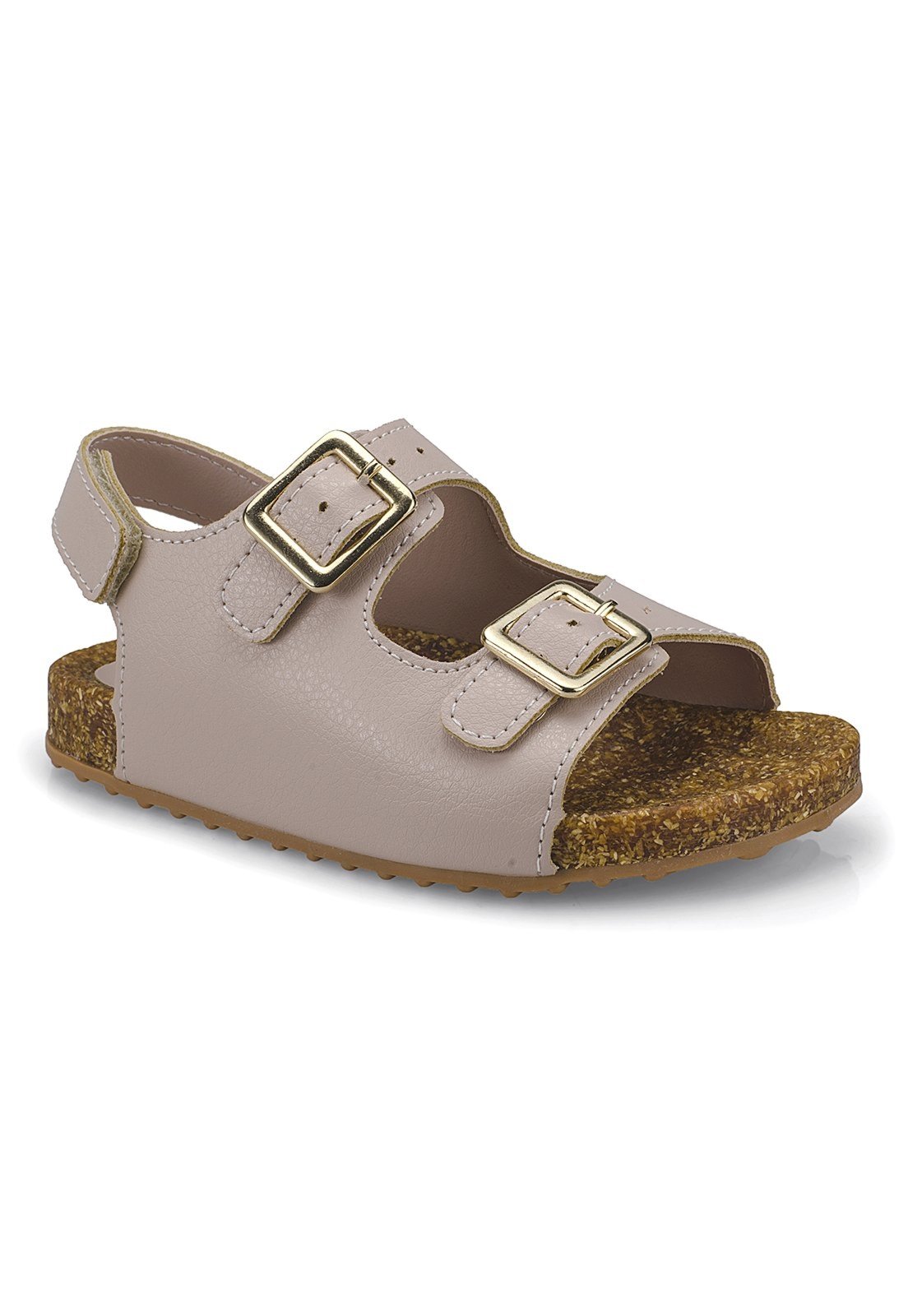 Infantil - Sandália Menina Papete Anatômica Pequito Rosê 9728