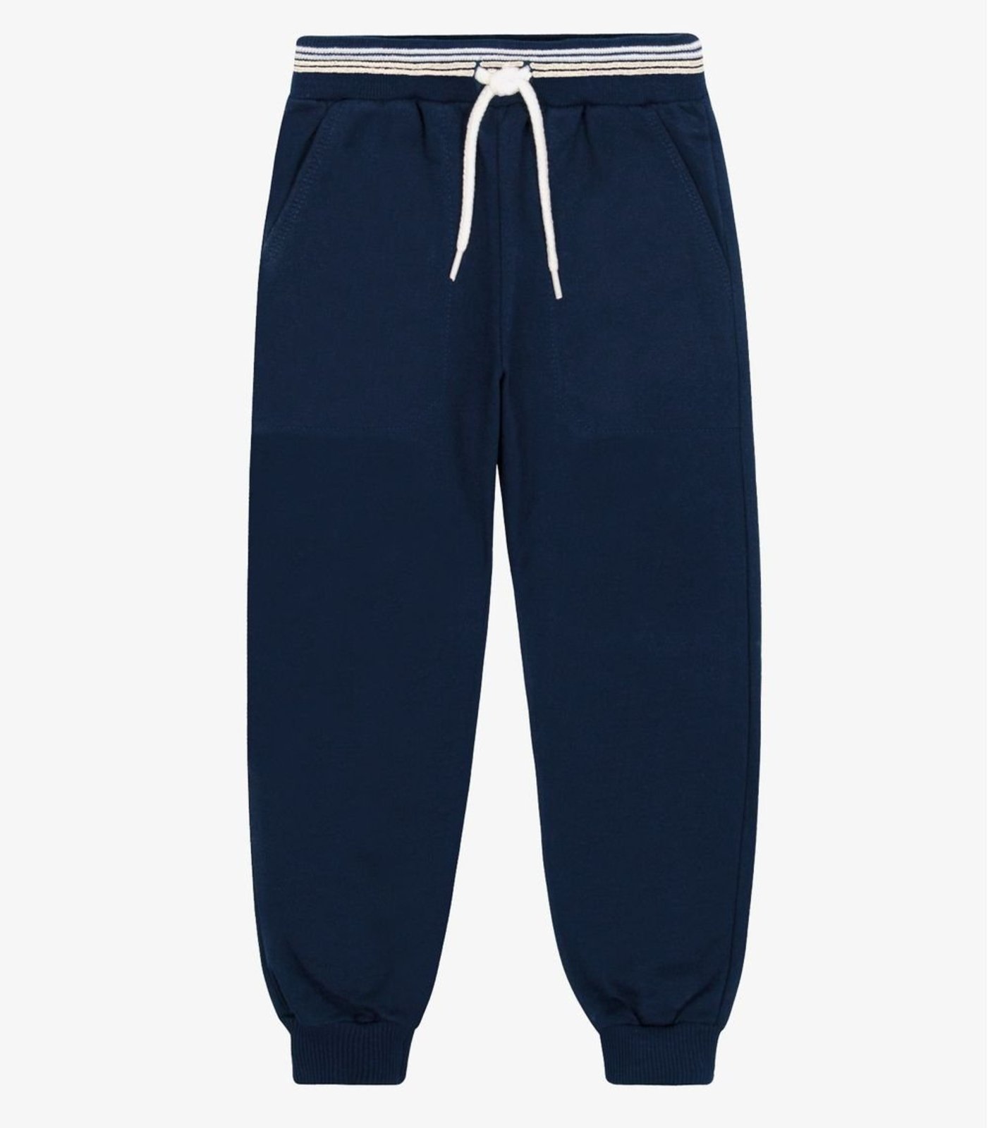 Infantil - Calça Menino Moletom Trick Nick Azul