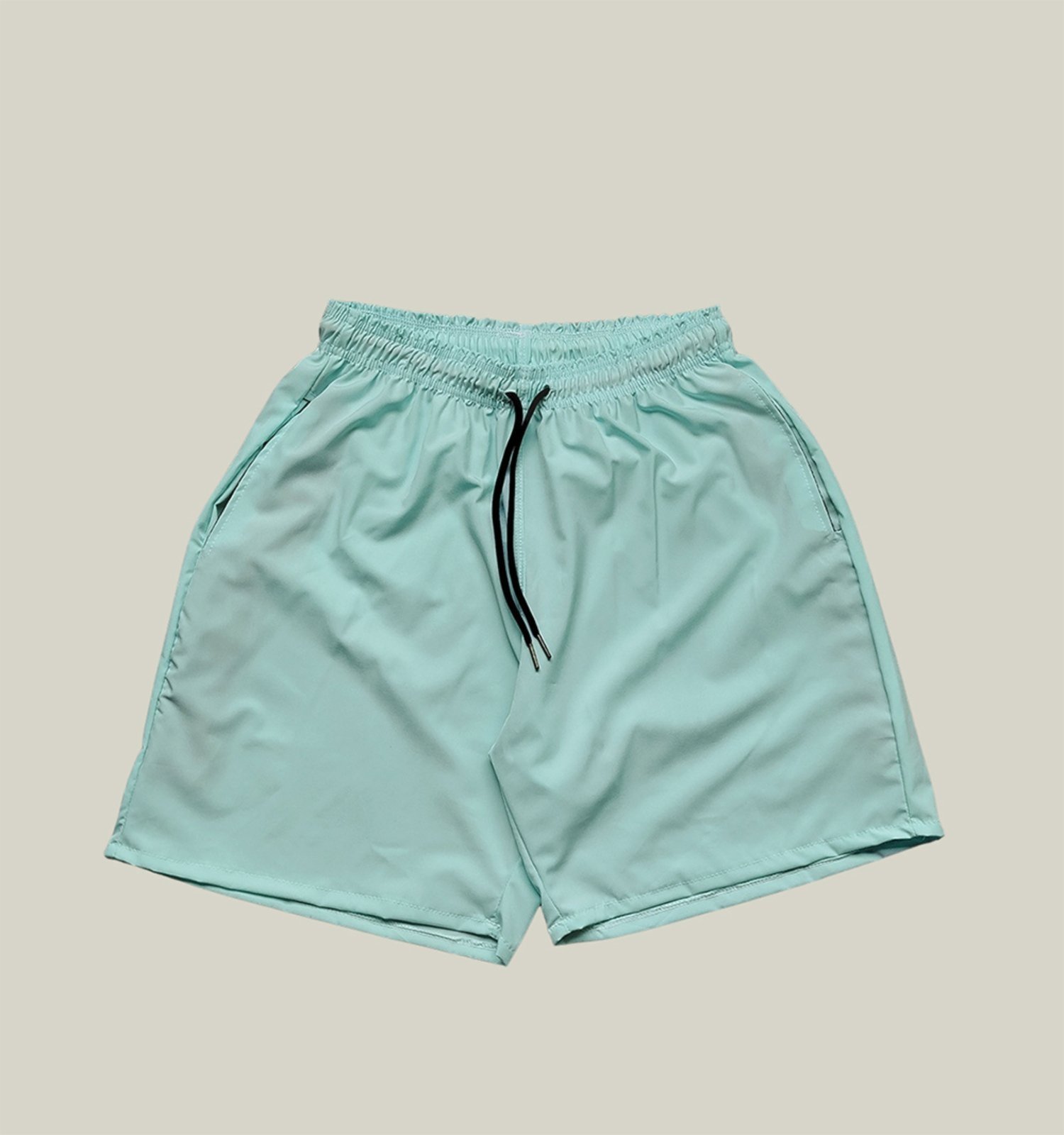 Shorts Praia Masculino Elastano Premium WSS Basic Verde Agua Verde claro