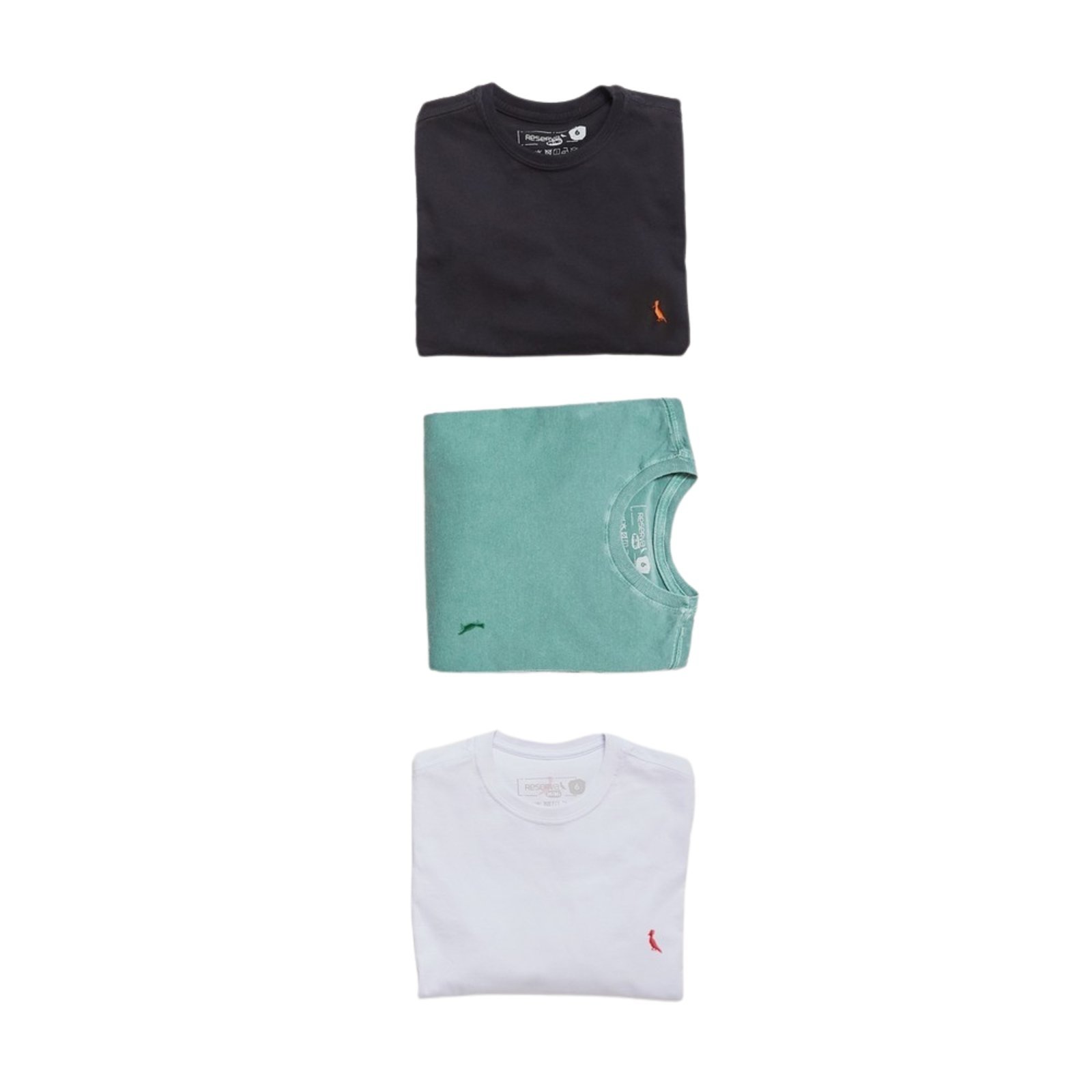 Infantil - Kit 3 Camisetas Brasa E Limo Reserva Mini Preto
