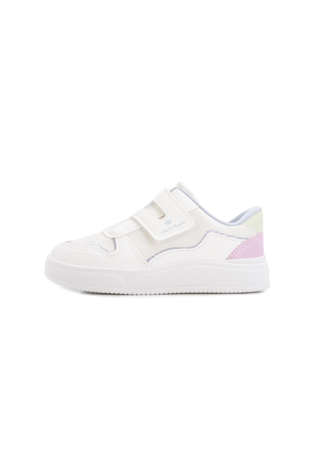 Vista 3 Infantil - Tênis Pink Cats Branco-Azul PC25-V5791 branco pink Pink Cats branco pink