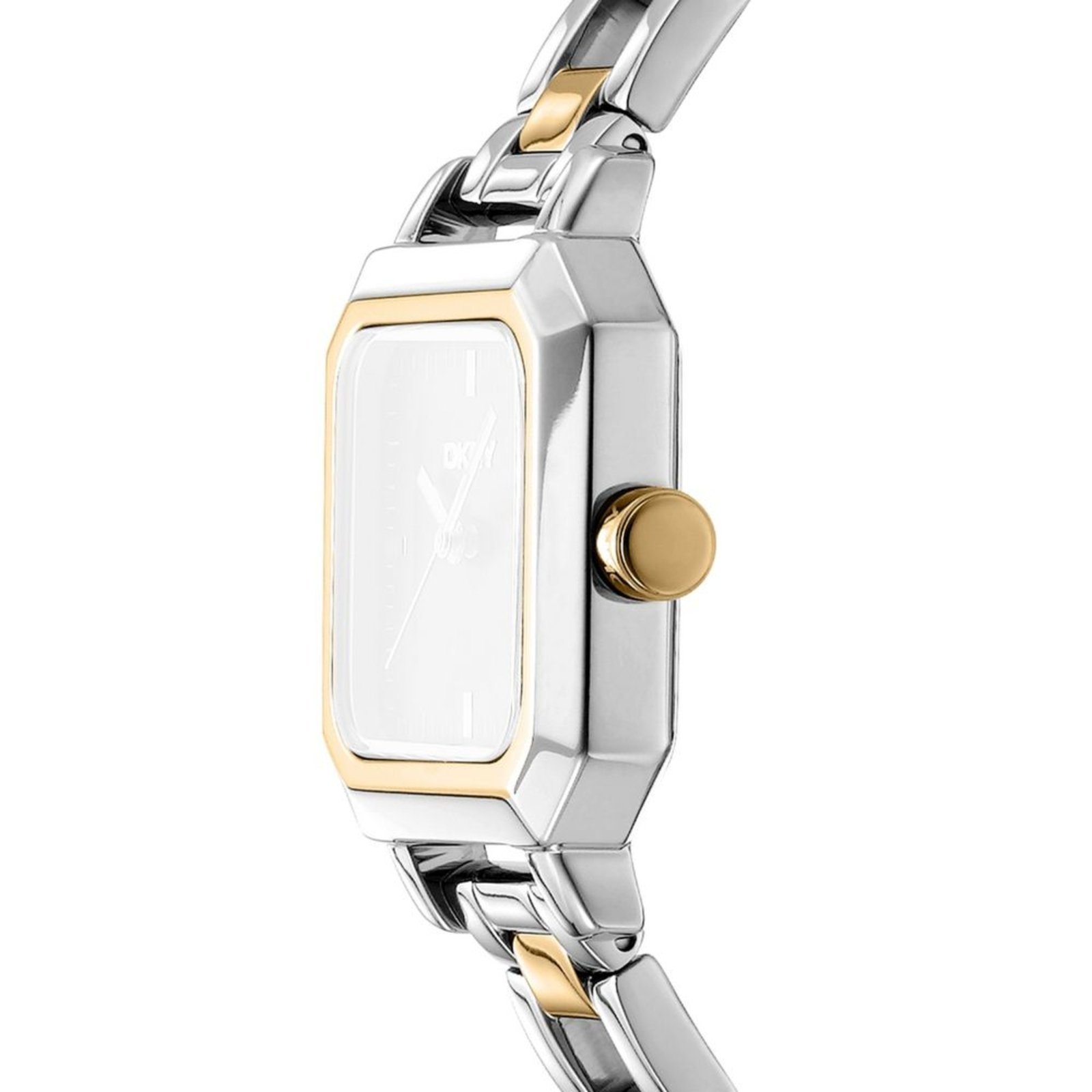 Vista 3 Relógio Feminino DKNY Gansevoort Bicolor Donna Karan prata prata