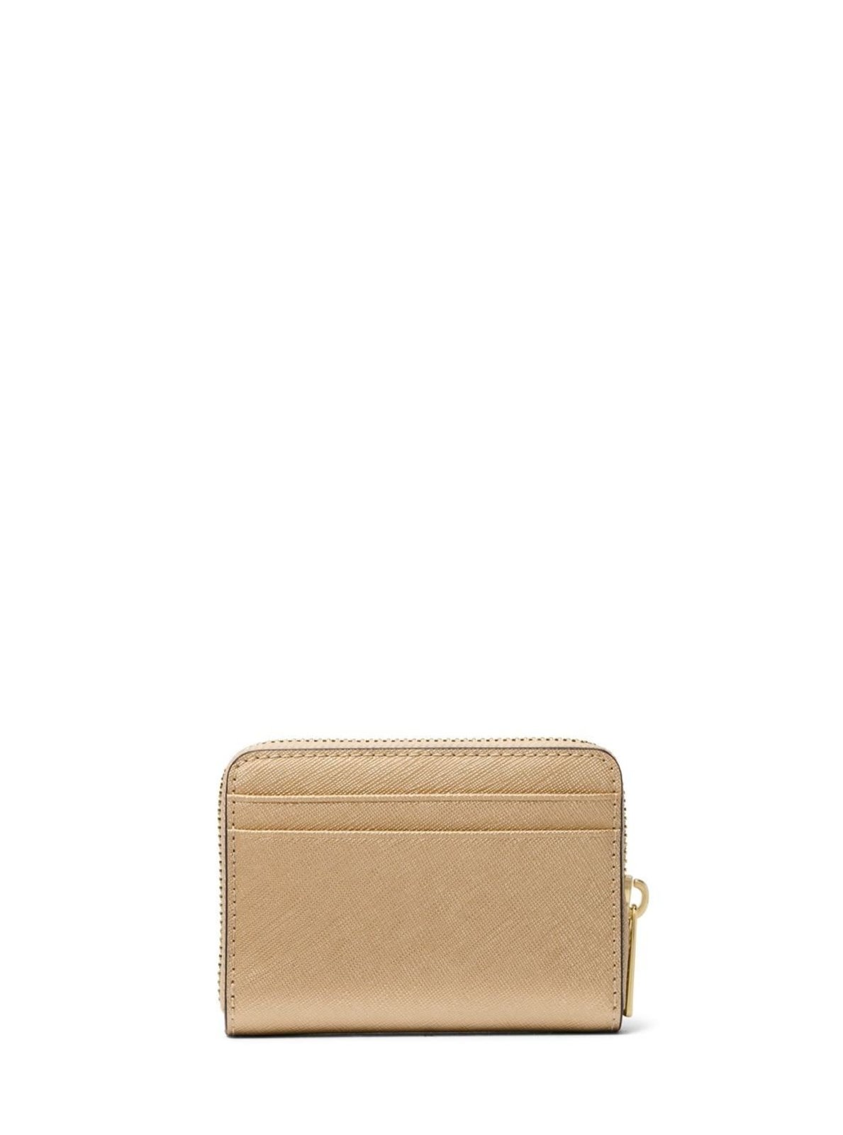 Vista 3 Carteira Jet Set Travel Média De Couro 35H1gtvd2m740 Michael Kors dourado