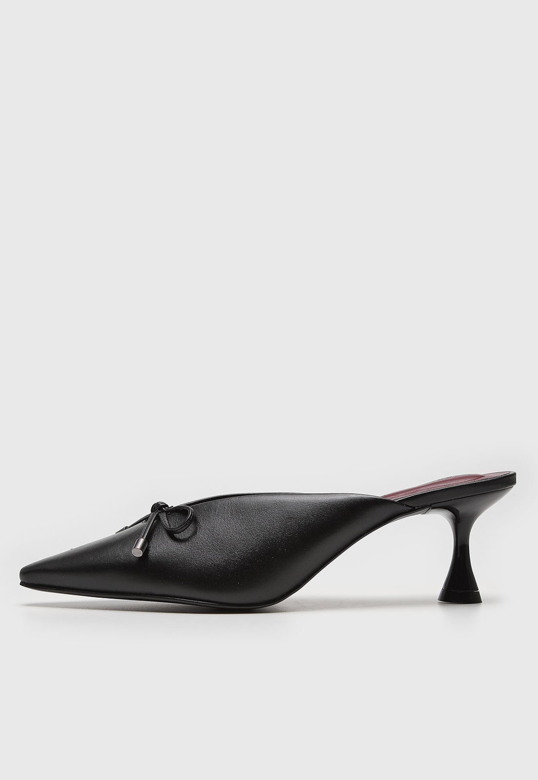 Scarpin Loucos E Santos Laço Preto