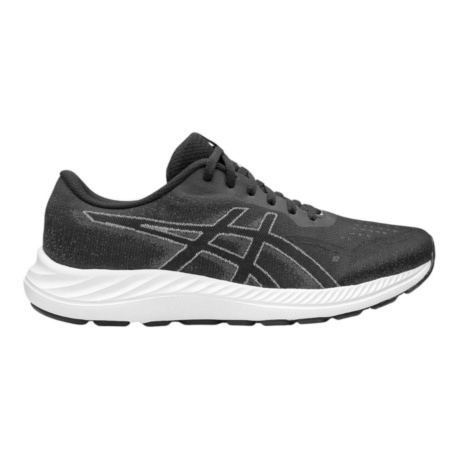 Vista 2 Tênis Asics Ugoki Feminino Têxtil preto ASICS preto