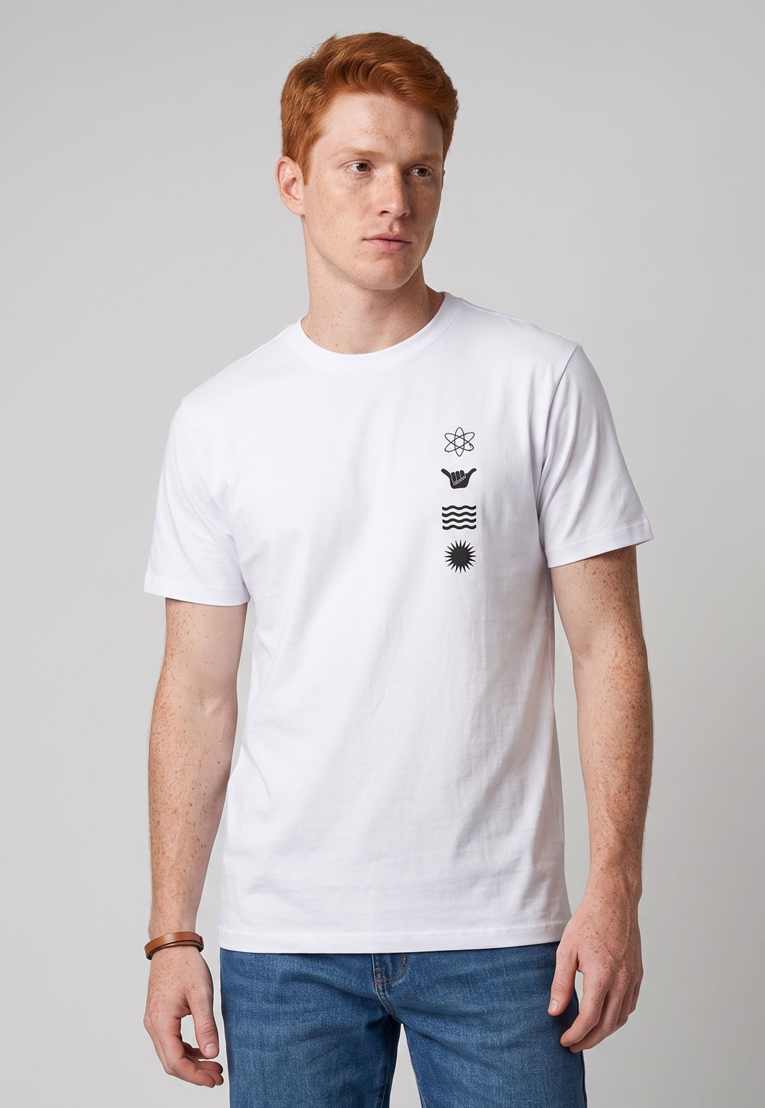 Camiseta Masculina Hang Loose Mood Branca