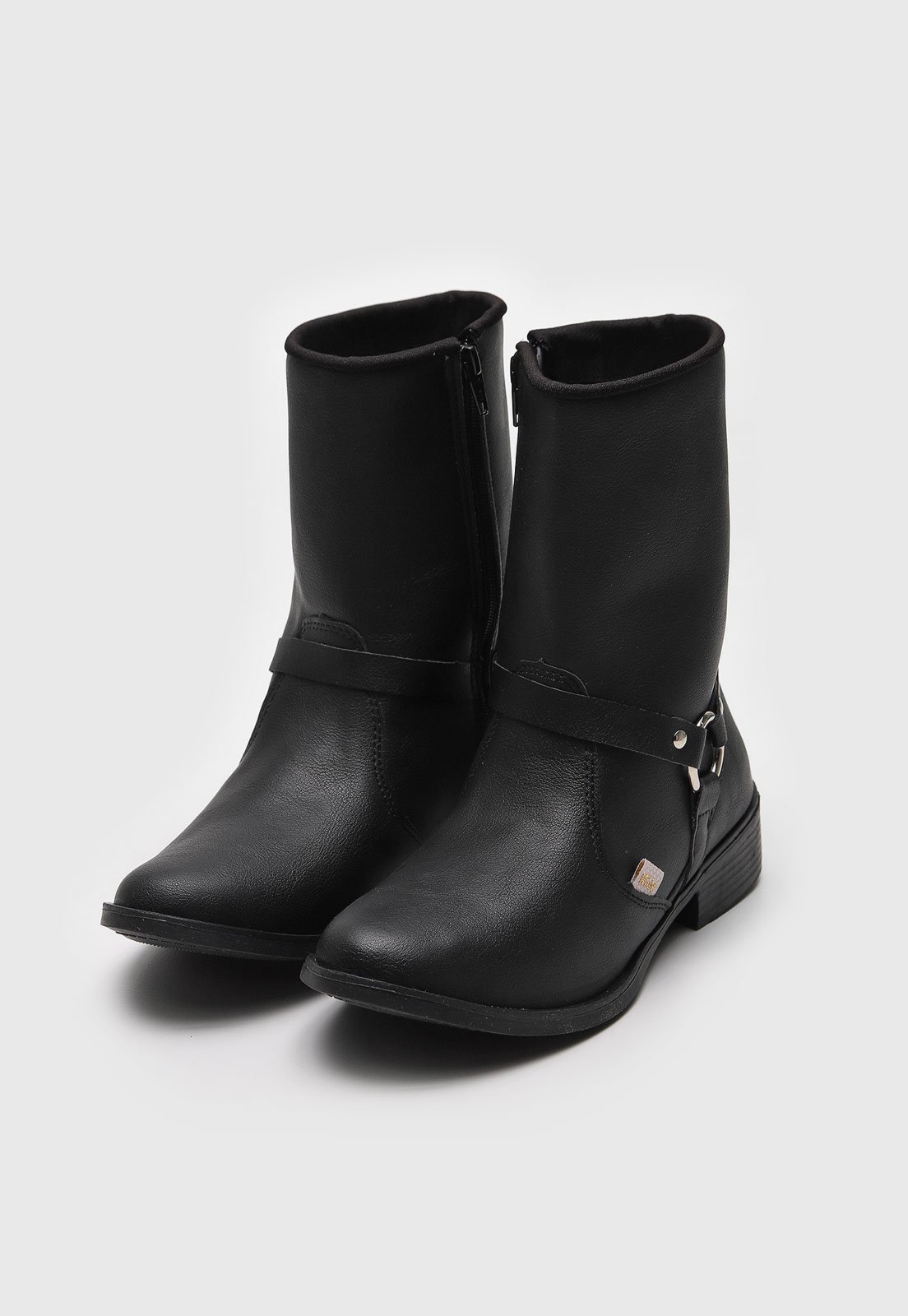 Infantil – Bota Montaria Kidy Cano Alto Preto