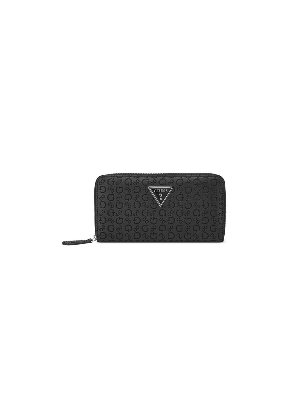 Carteira Guess Viviette Medium Zip Around Preto