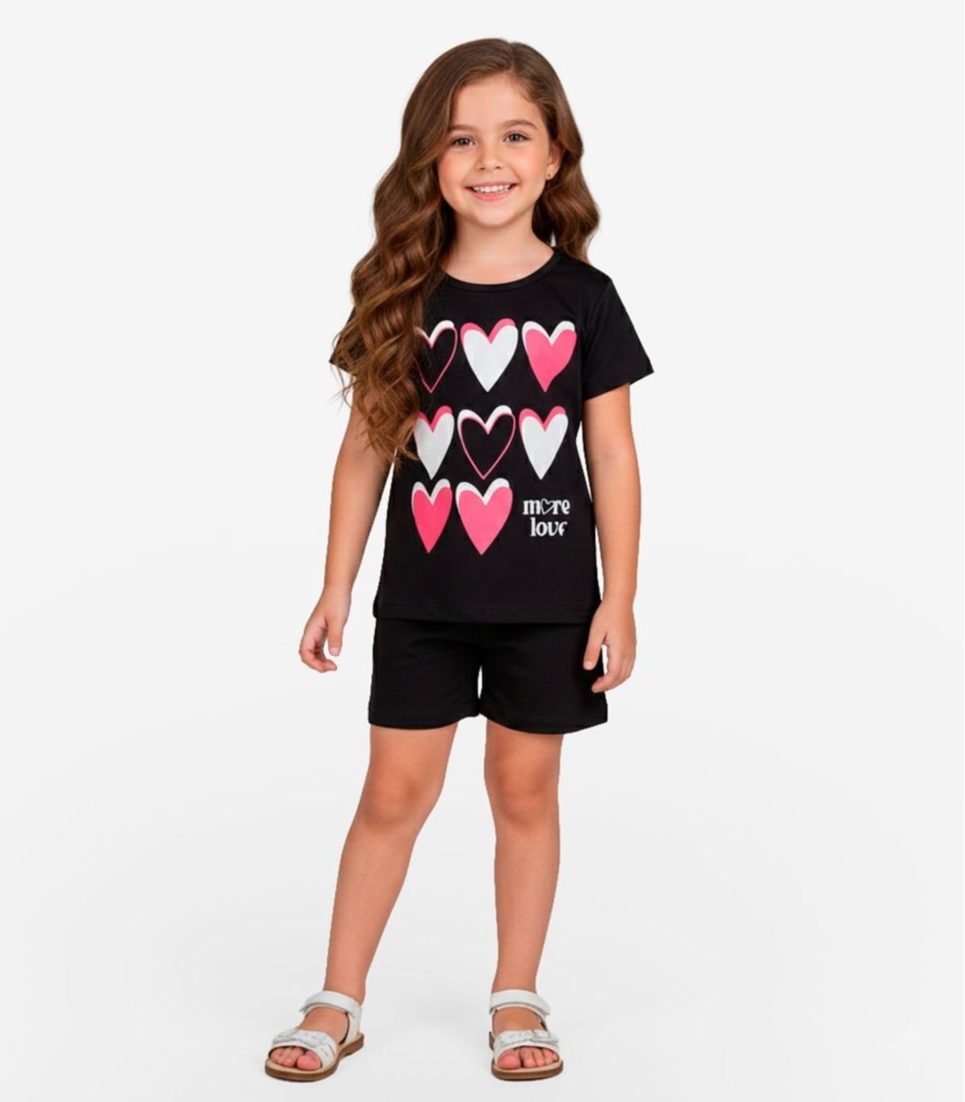Infantil - Conjunto Menina Seletc Preto