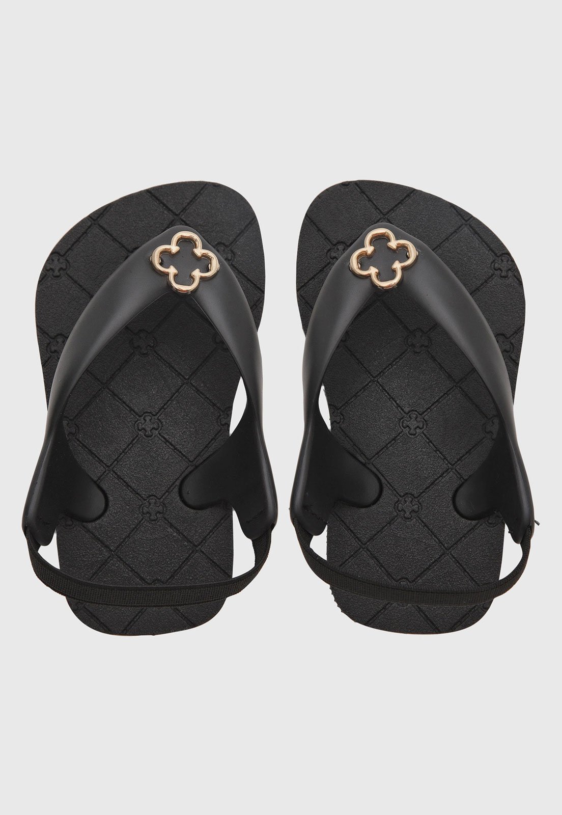 Infantil - Chinelo Capodarte Elástico Preto