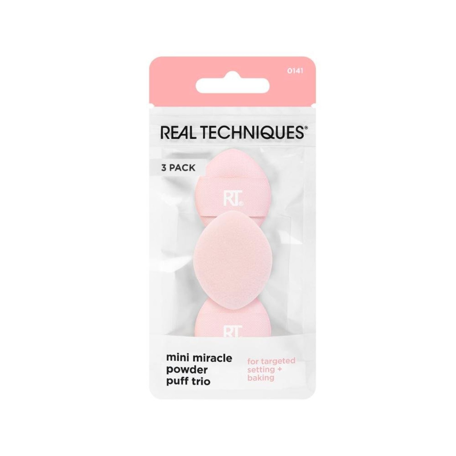 Real Techniques Kit Com 3 Esponjas para Pó