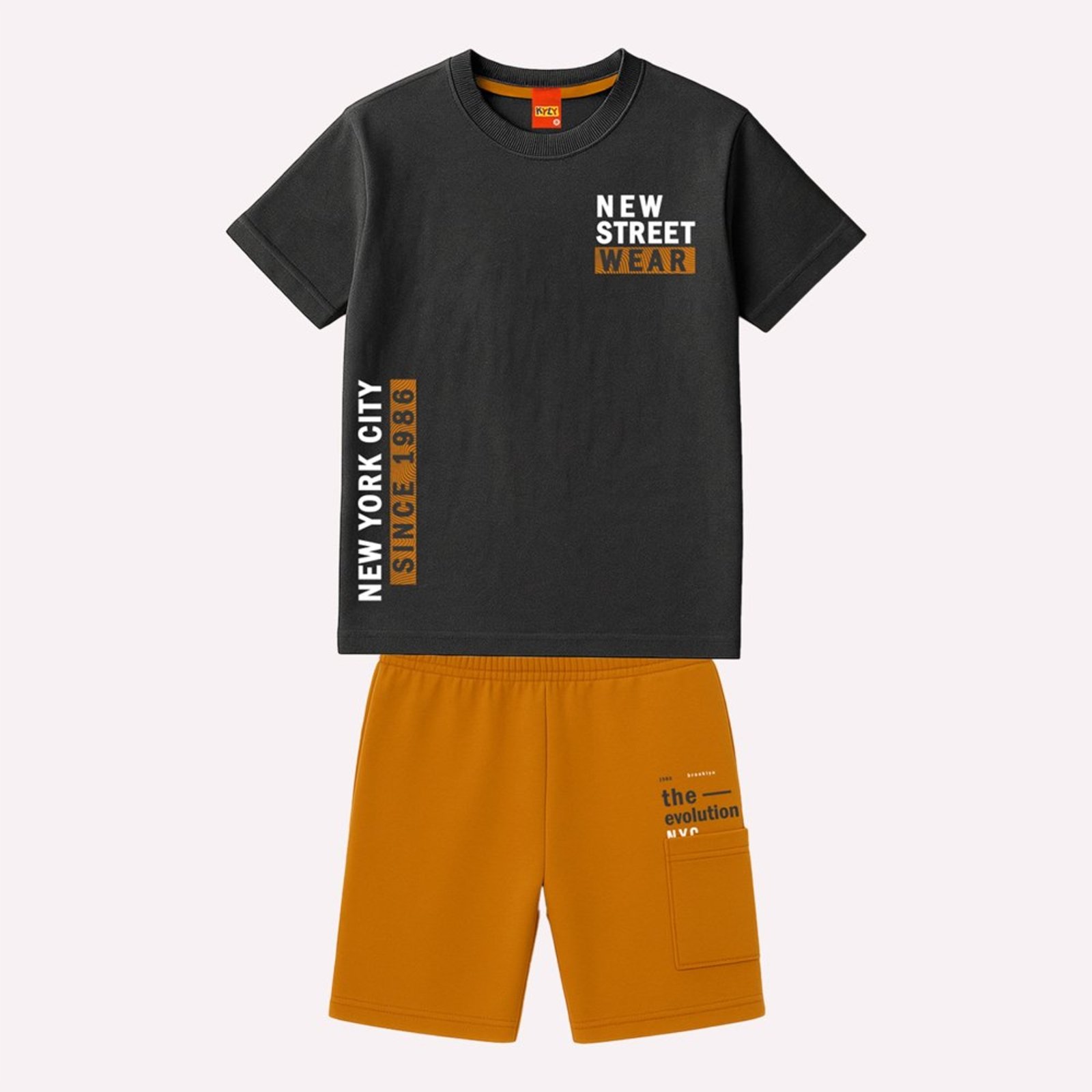 Infantil - Conjunto Menino em Algodão Kyly