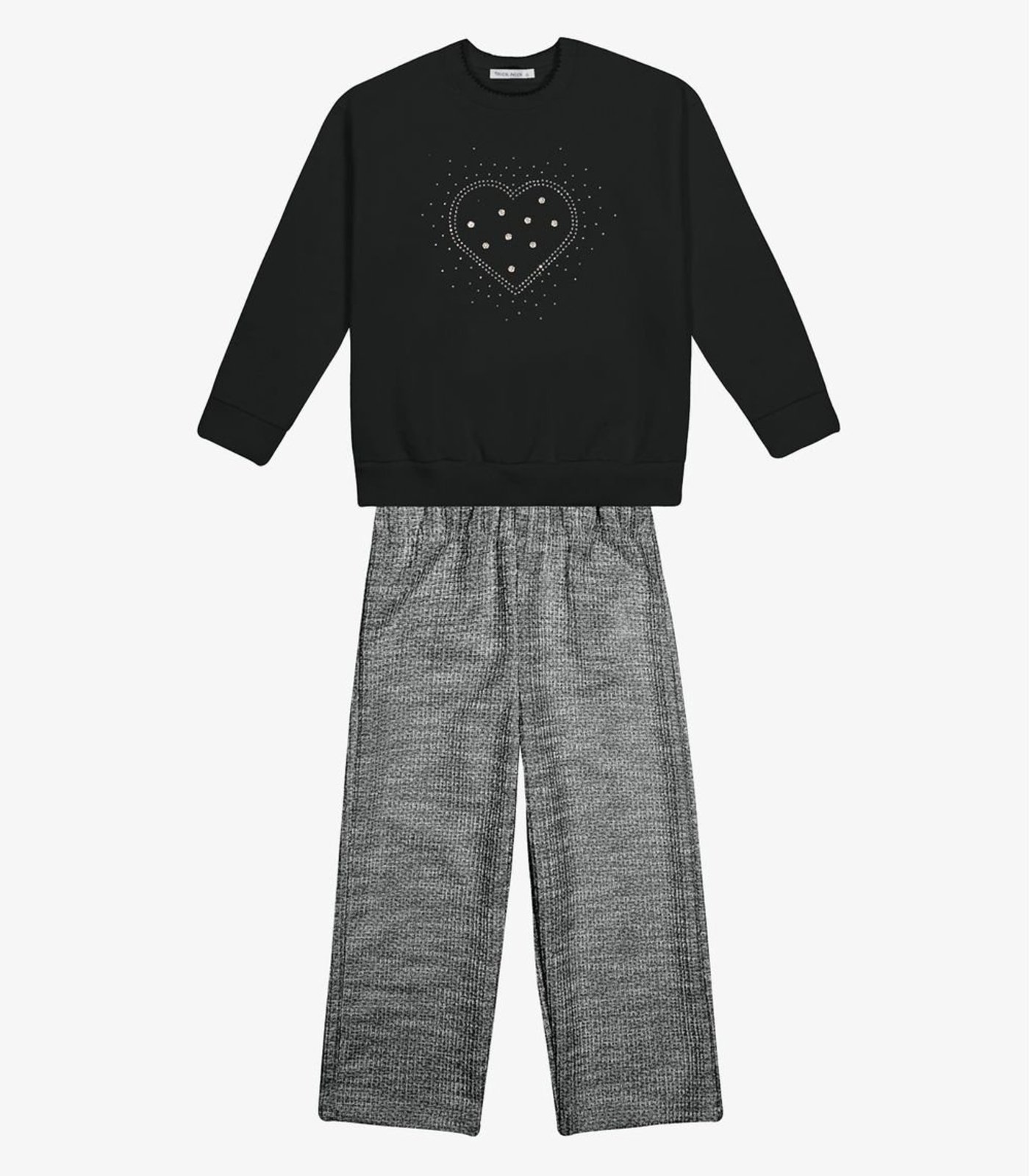 Infantil - Conjunto Blusa com Calça Trick Nick Preto