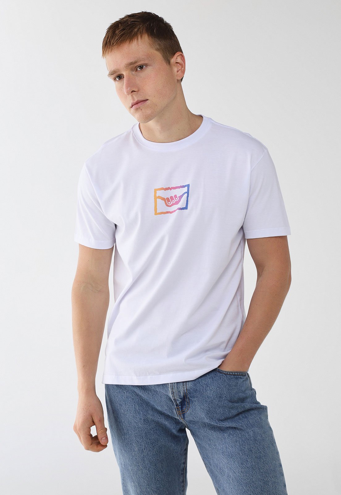 Camiseta Hang Loose Silk Summer Branca