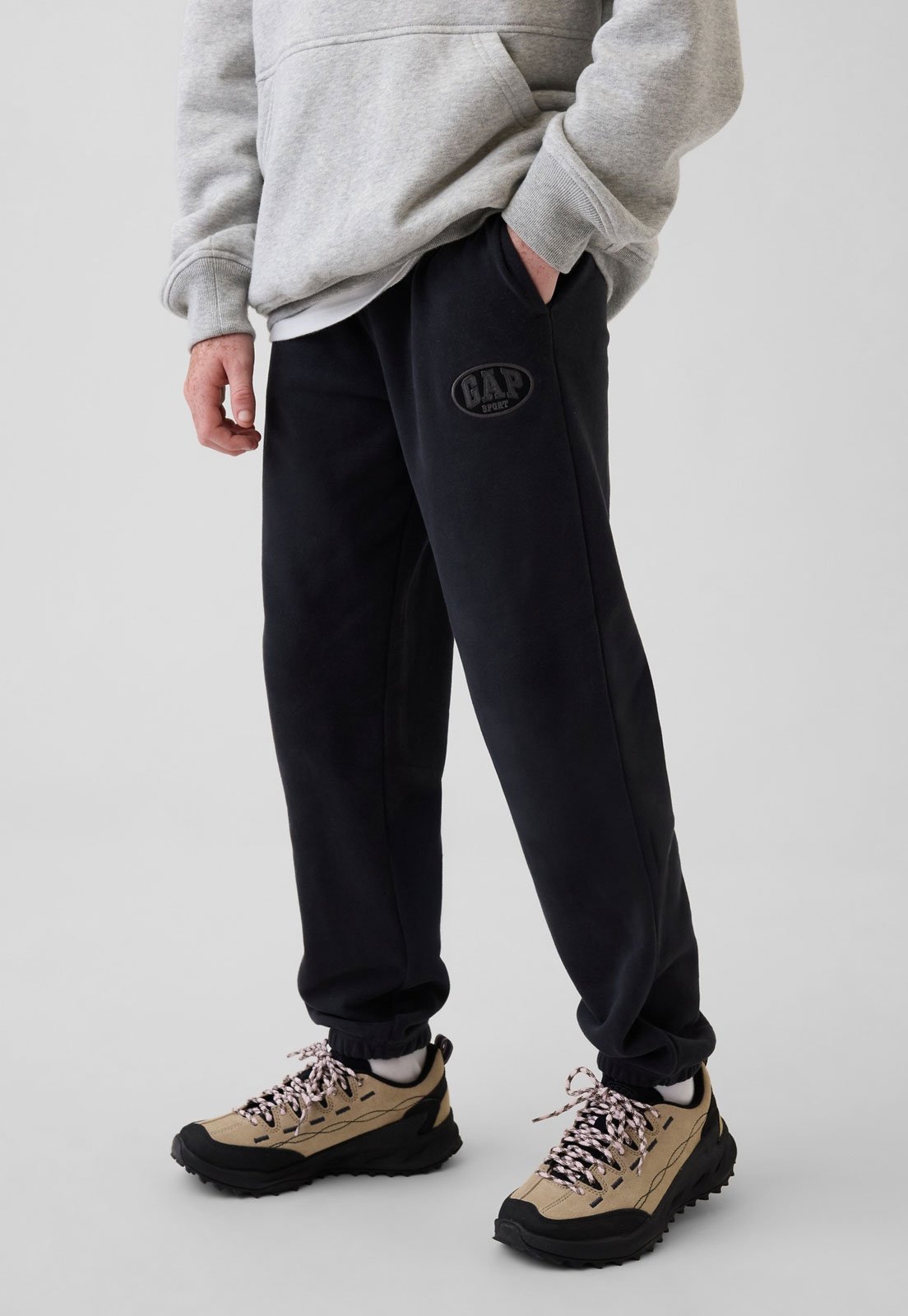 Infantil - Calça GAP Jogger Logo Azul