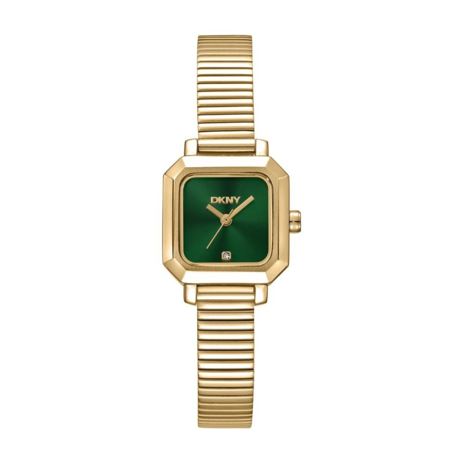 Relógio Feminino DKNY Ellington Dourado Mostrador Verde Donna Karan Donna Karan