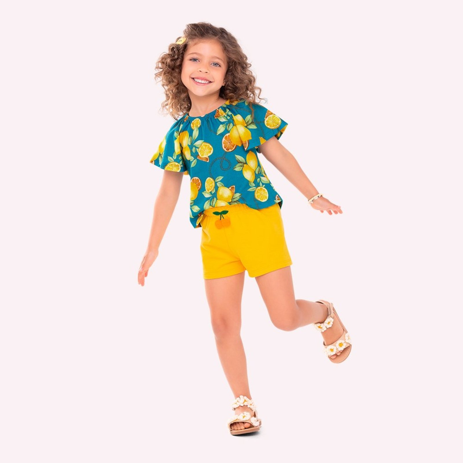 Infantil - Conjunto Menina Limões Nanai