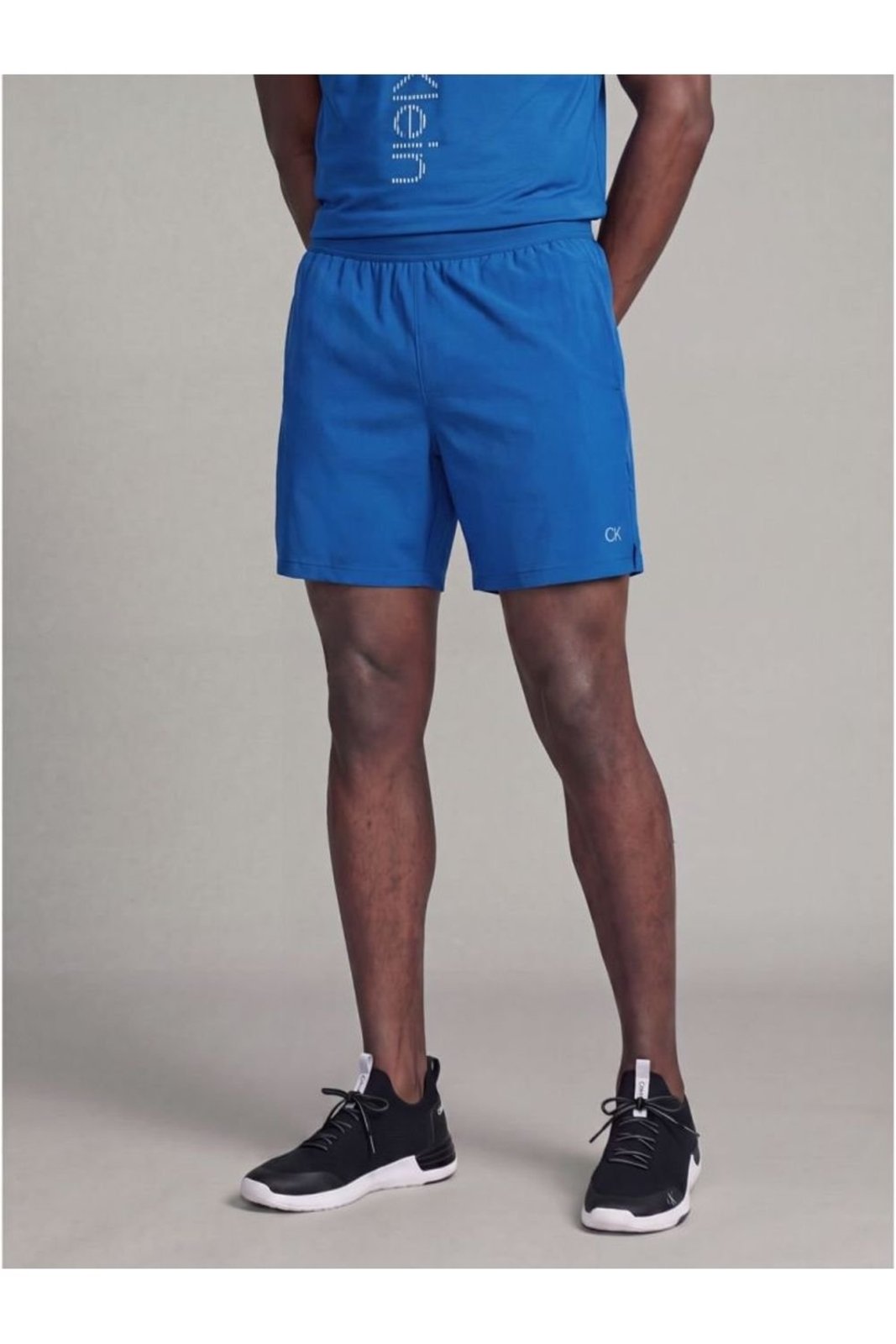 Bermuda Masculina Zíper Calvin Klein Sport - Azul Royal