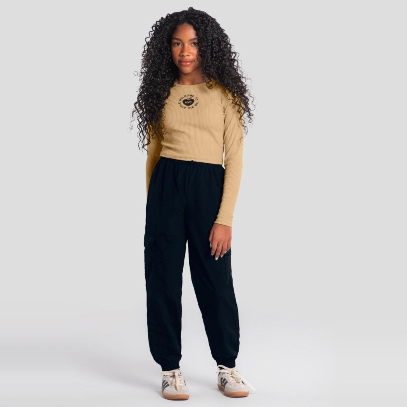 Infantil - Conjunto menina em microfibra Brandili Young
