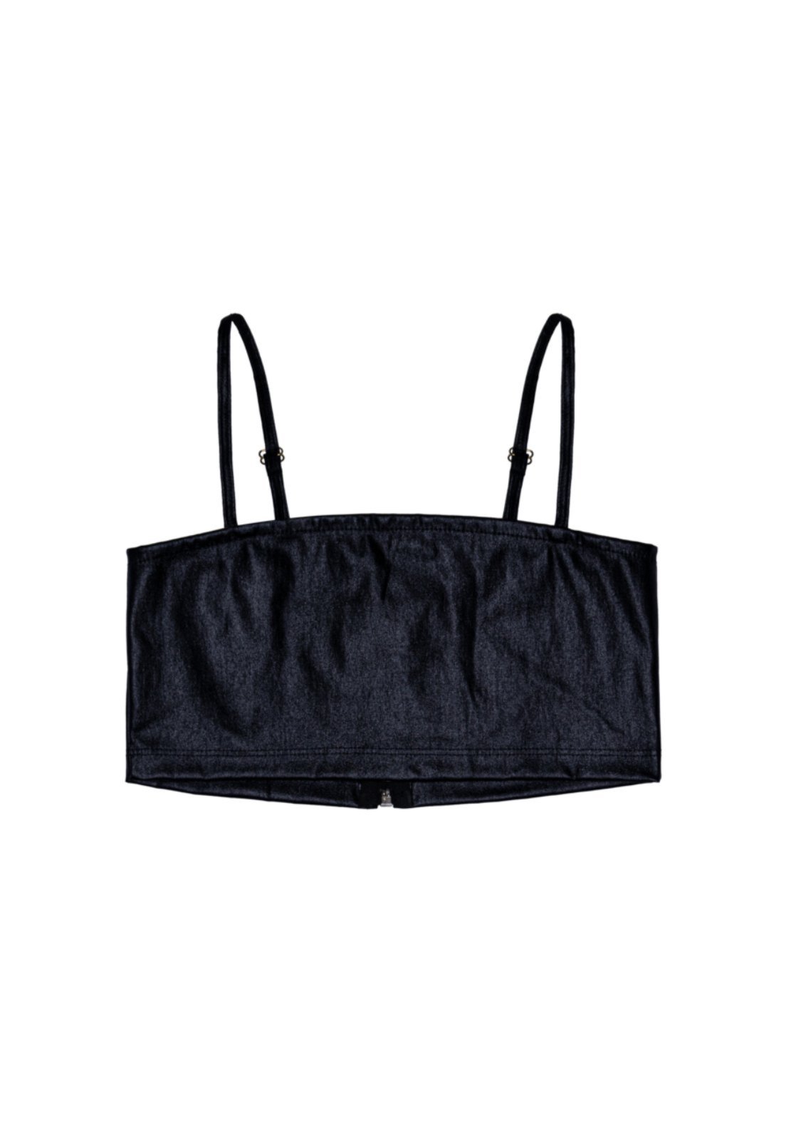 Cropped Juvenill Preto Onda 14 Preto
