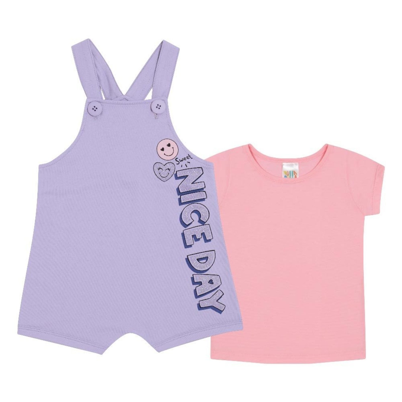 Infantil - Conjunto Menina - Lilas - 47608-472 Roxo