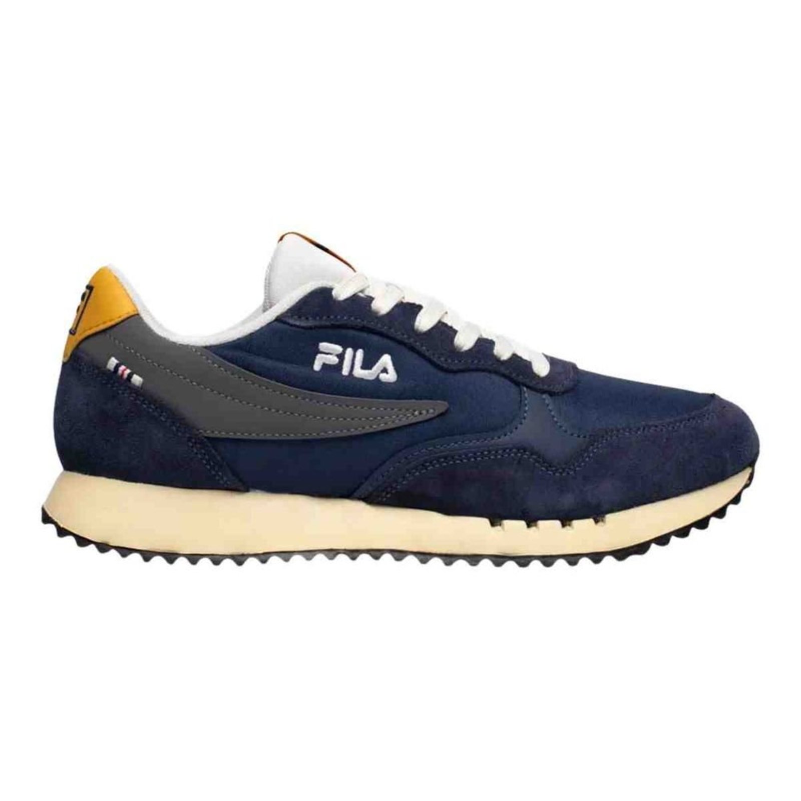 Tênis Casual Masculino Fila Euro Jogger Vintage Azul Marinho