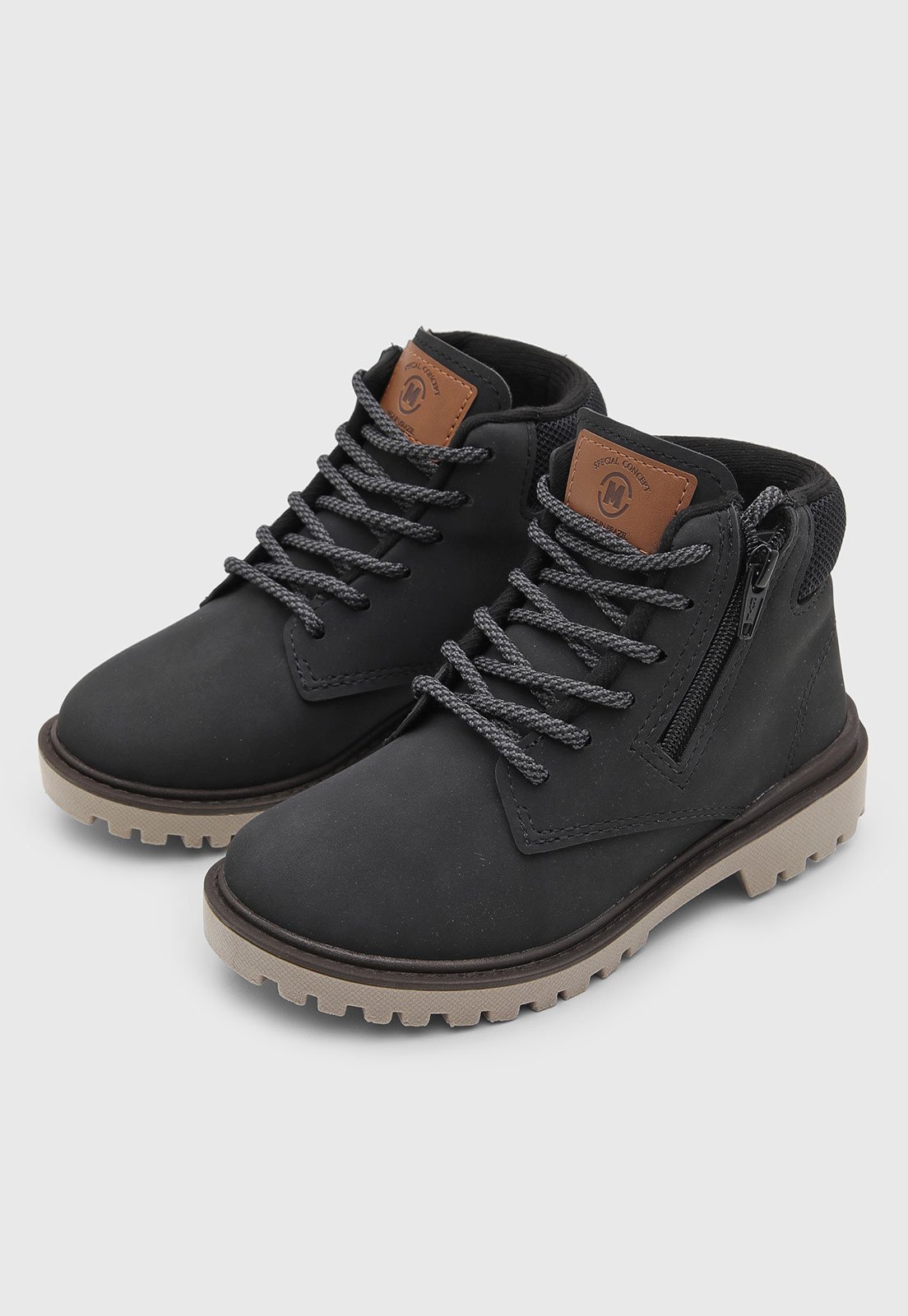 Infantil - Bota Molekinho Cano Curto Preta