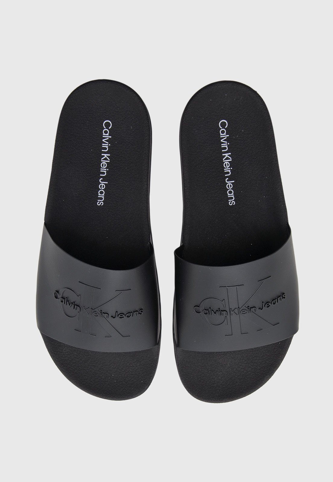 Chinelo Slide Calvin Klein Preto