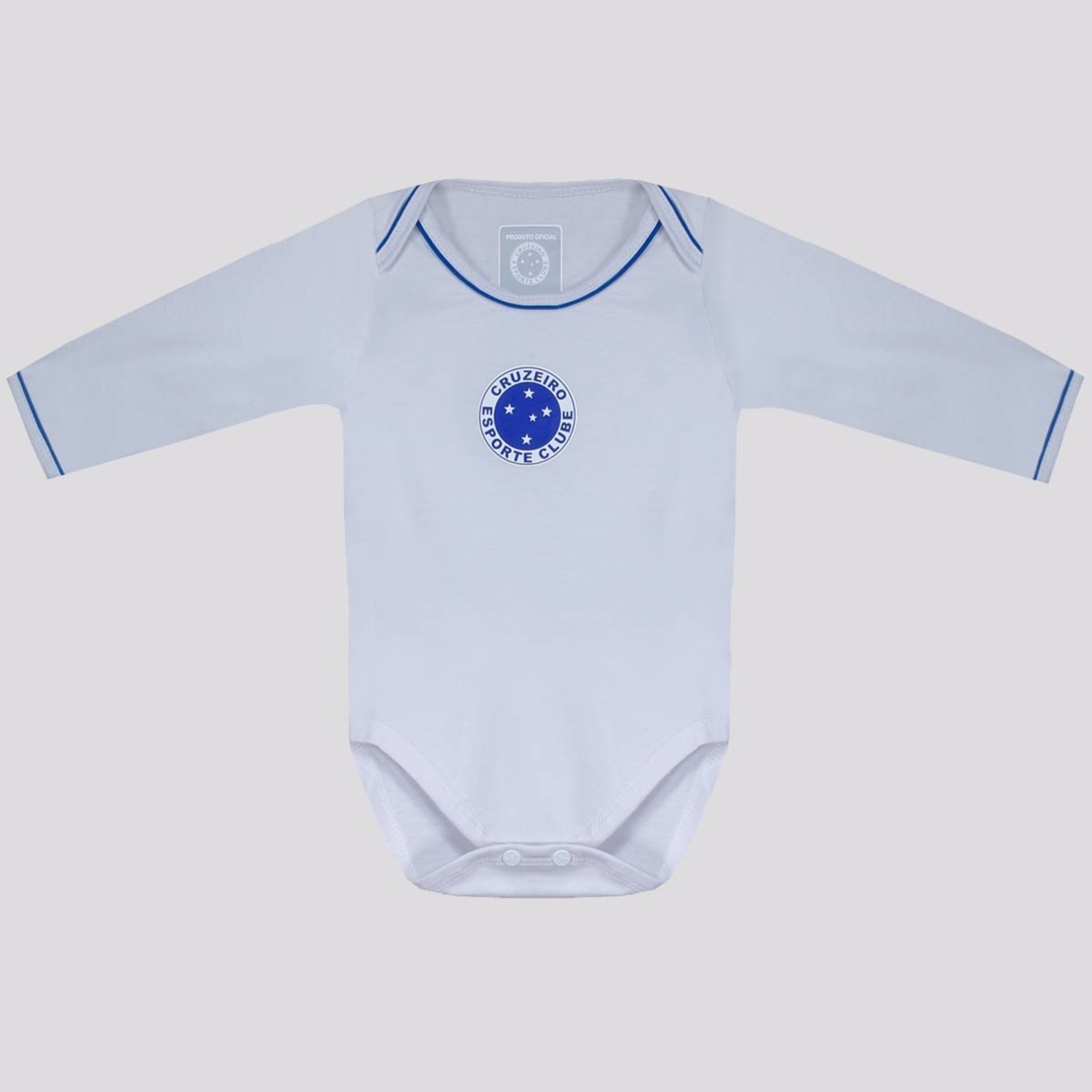 Body Cruzeiro Manga Longa Branco