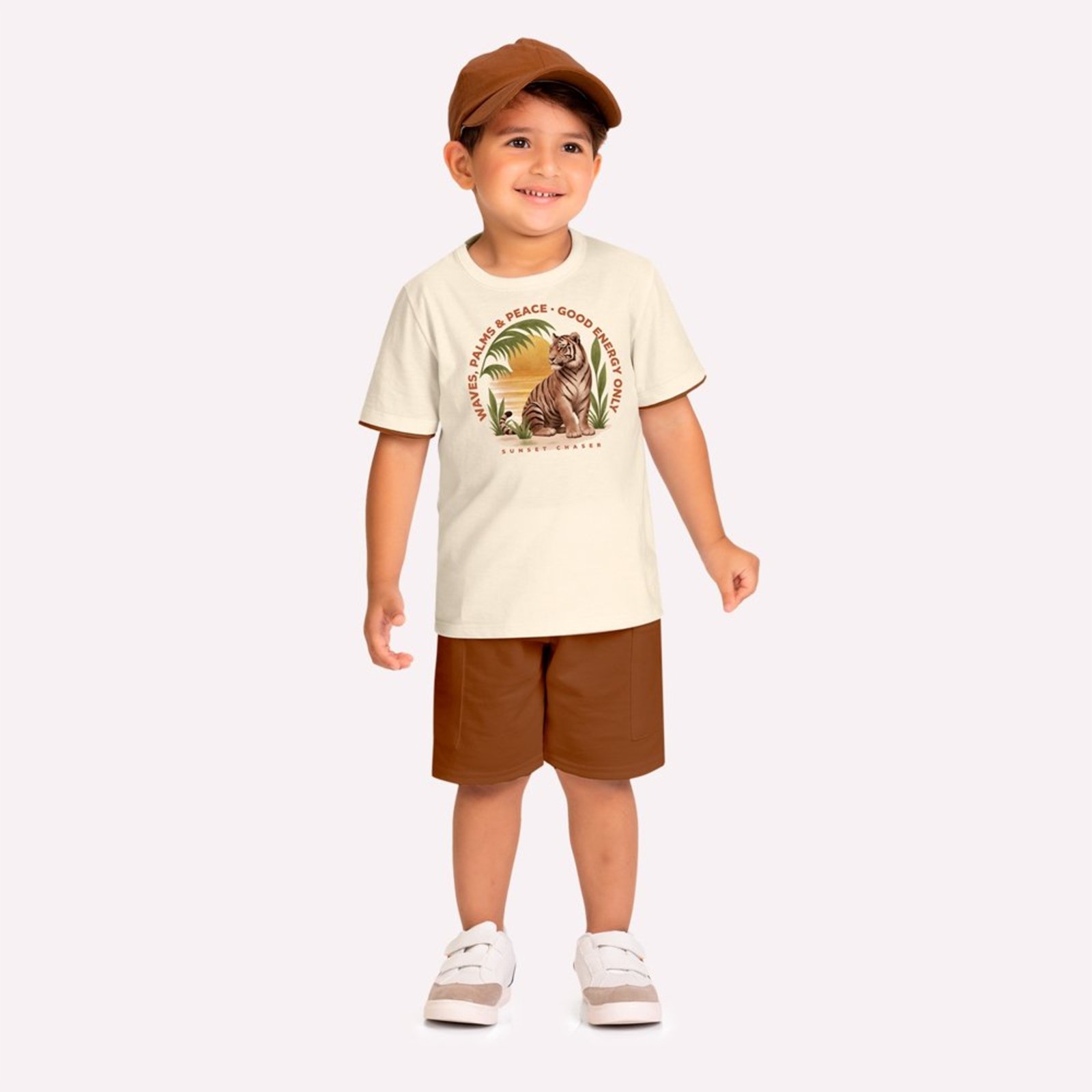 Infantil - Conjunto Menino Tigre Kyly
