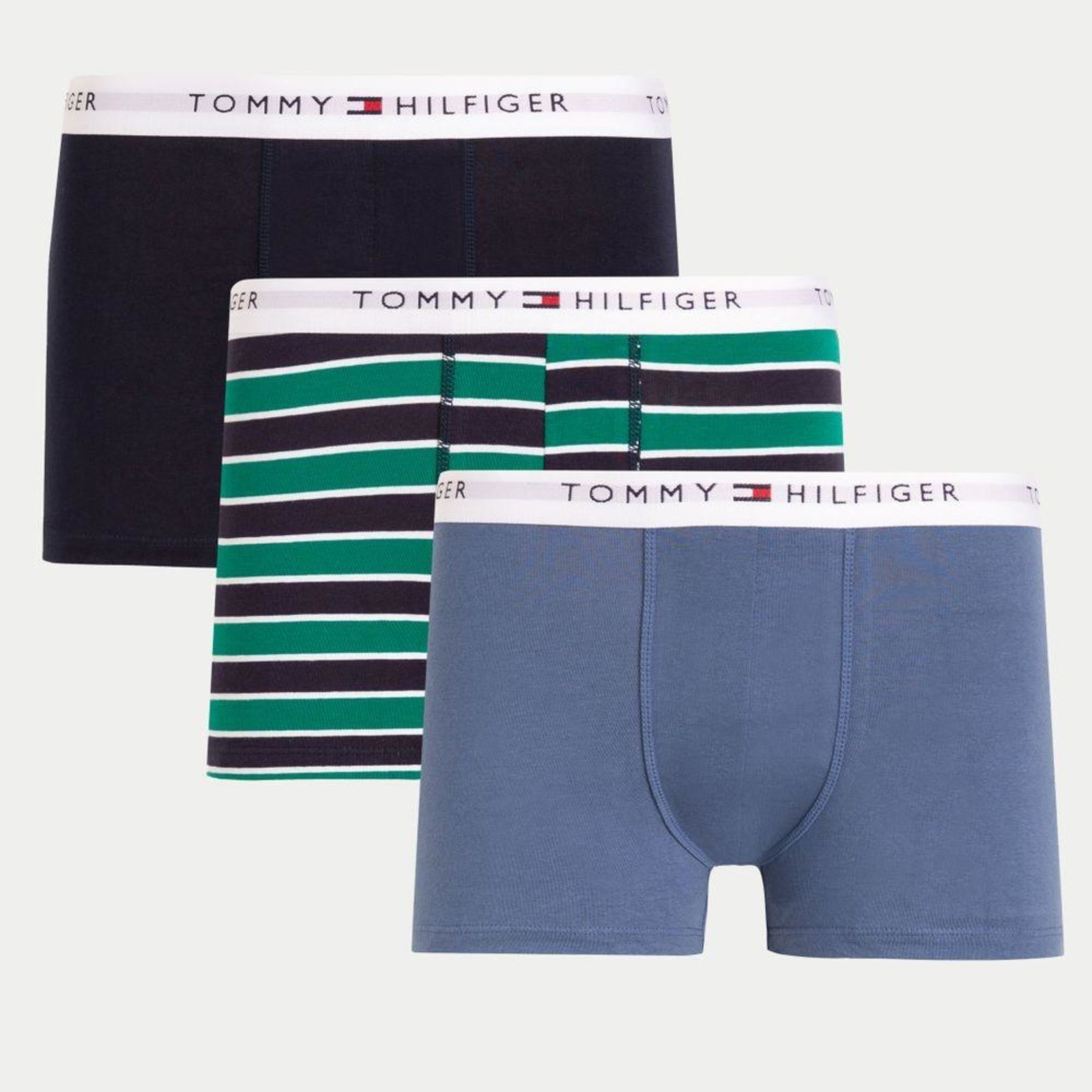 Pack 03 Cuecas Branco - Tommy Hilfiger Branco