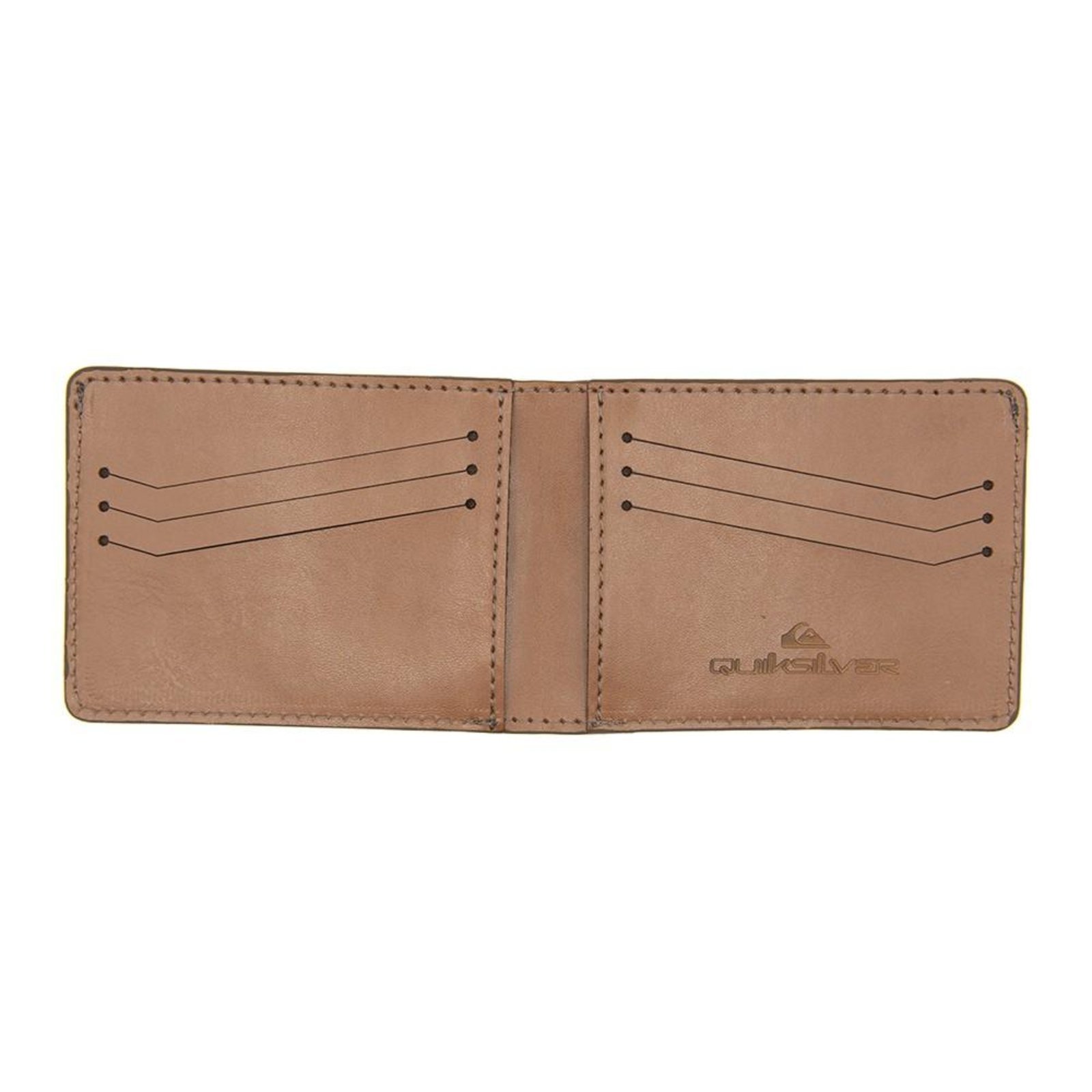 Vista 2 Carteira Quiksilver Stitchy SM23 marrom Quiksilver marrom