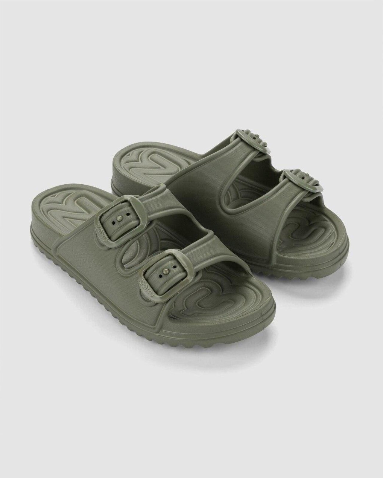 Chinelo Slide Feminino Zaxy Partner Air Verde