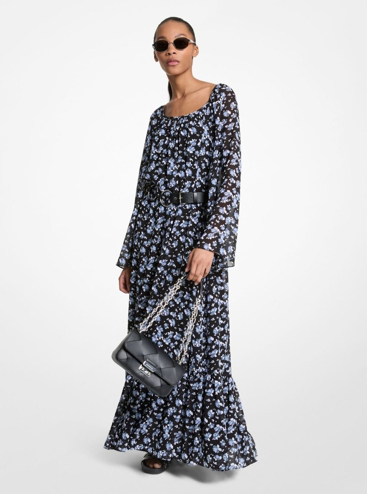 Vestido Longo Floral Ms582qxh82424
