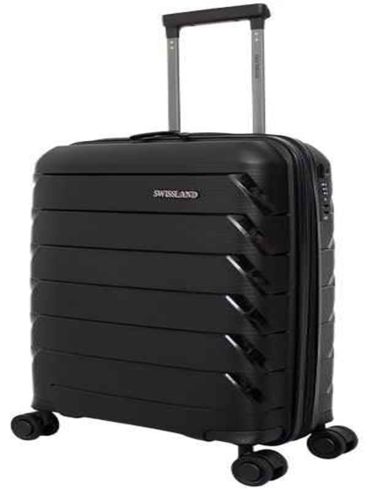 Mala de Viagem para 10kg Swissland Shark YS21197 em Polipropileno - Preto