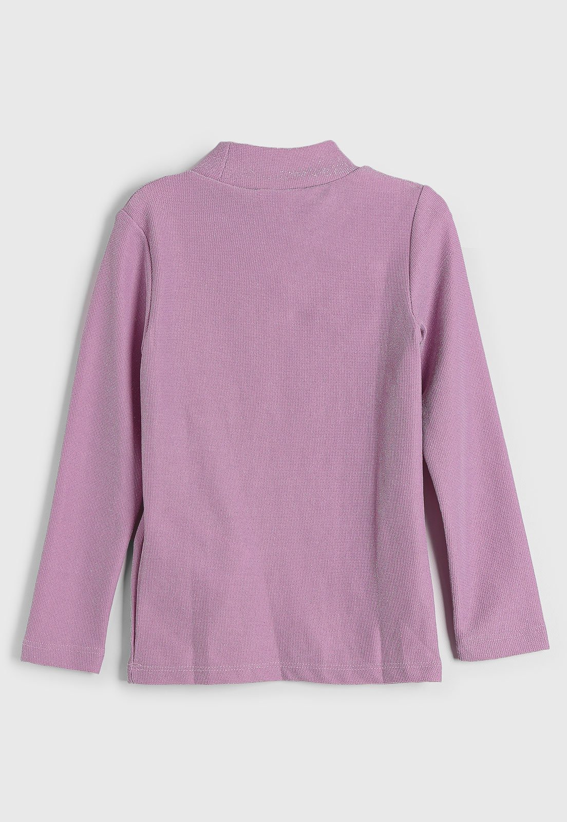 Vista 3 Infantil - Blusa Manga Longa Name It Metalizada Lilás roxo name it roxo