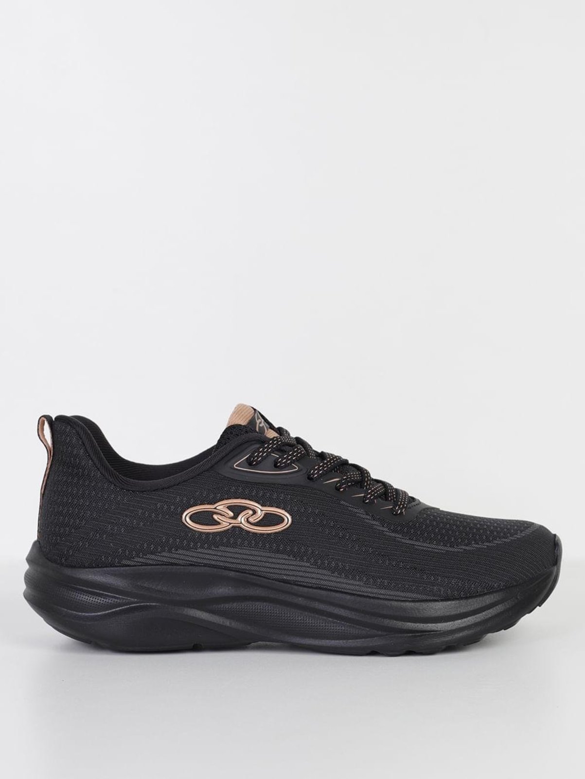 Tênis Esportivo Lumi Olympikus Feminino PRETO/PRETO