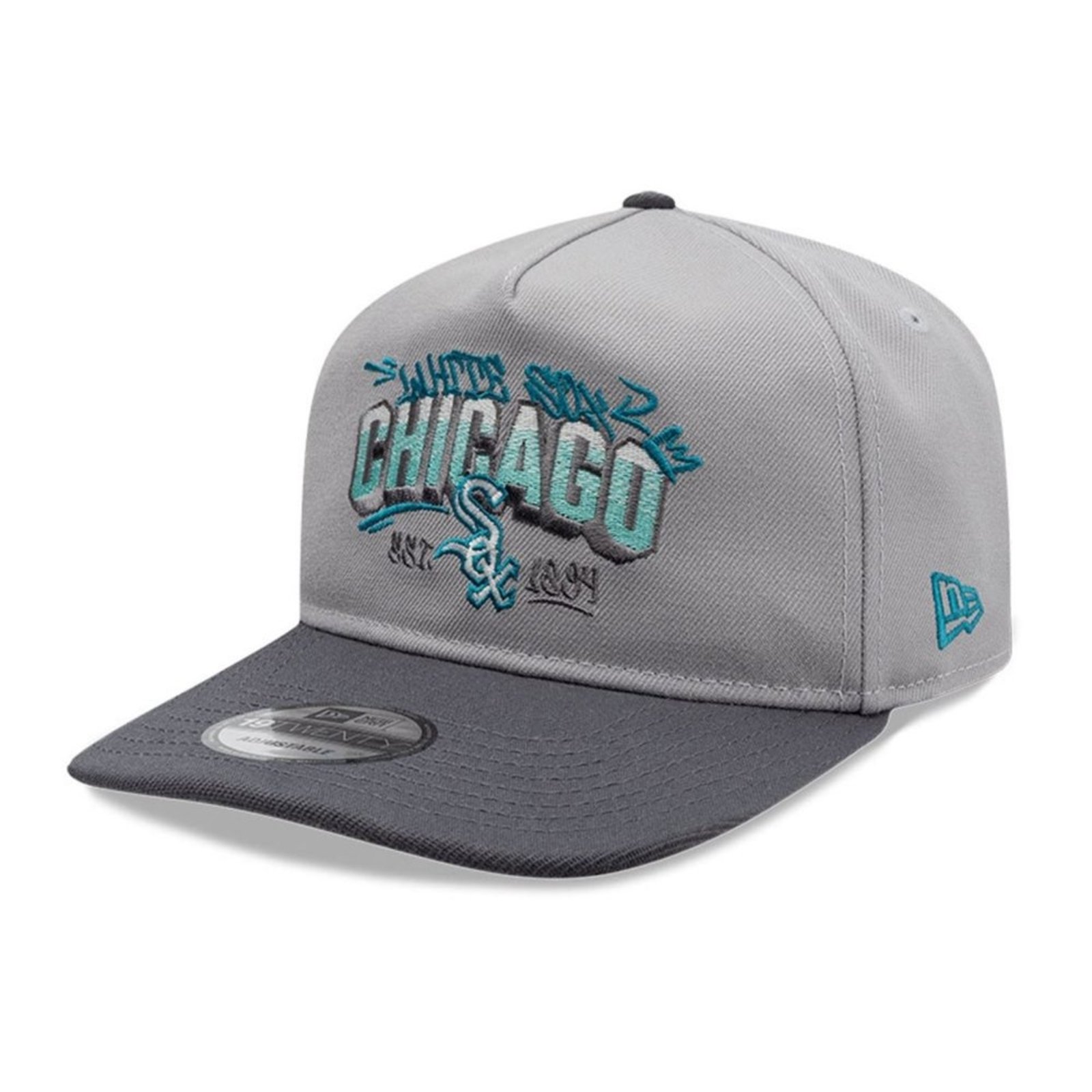 Bone New Era 19TWENTY Chicago White Sox MLB Cinza