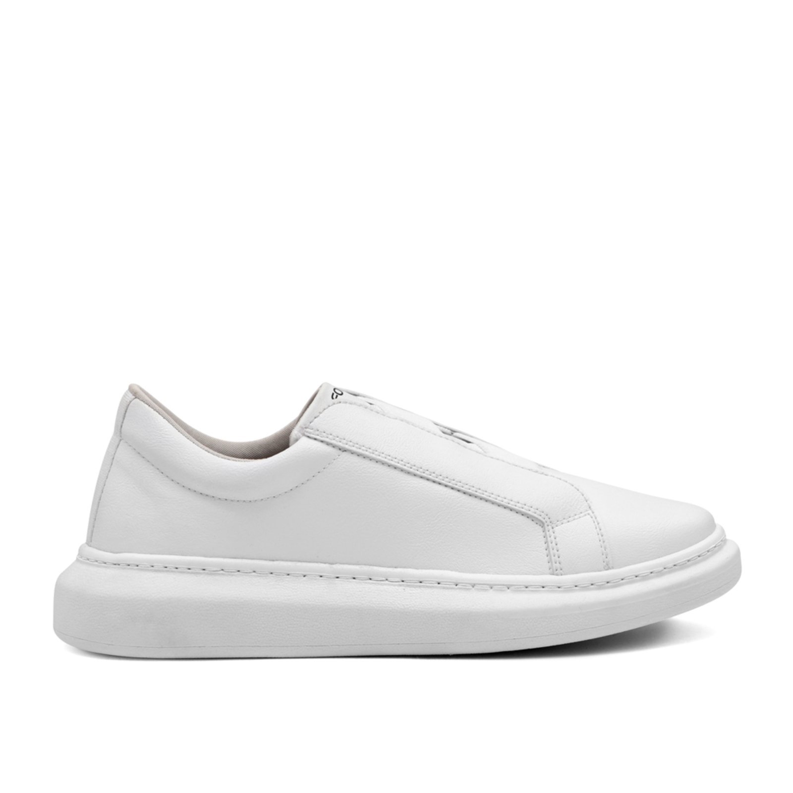 tenis Classico Masculino Elegante Social Confortavel 60421 Branco