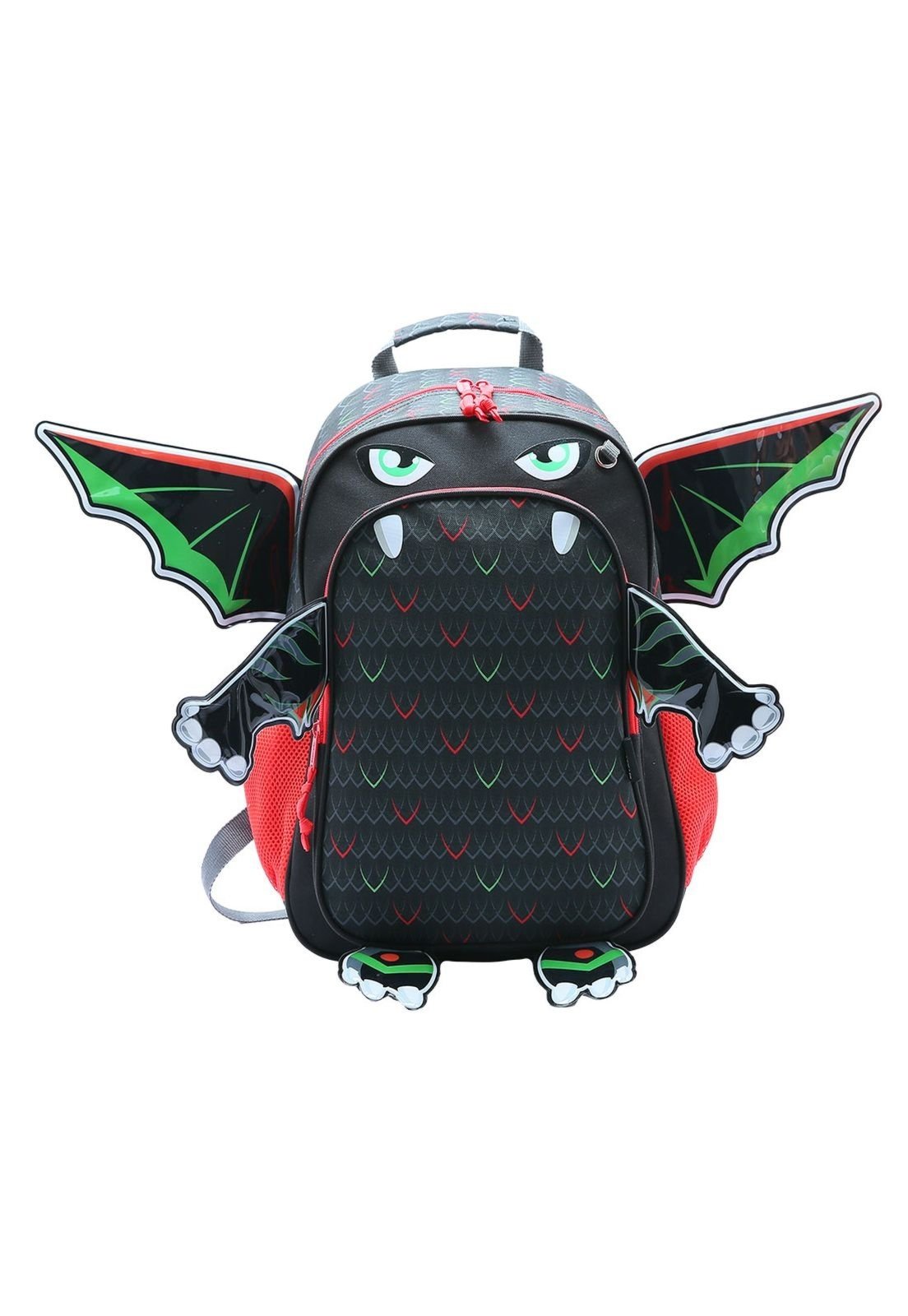 Mochila Monster Menino Preto Republic Vix