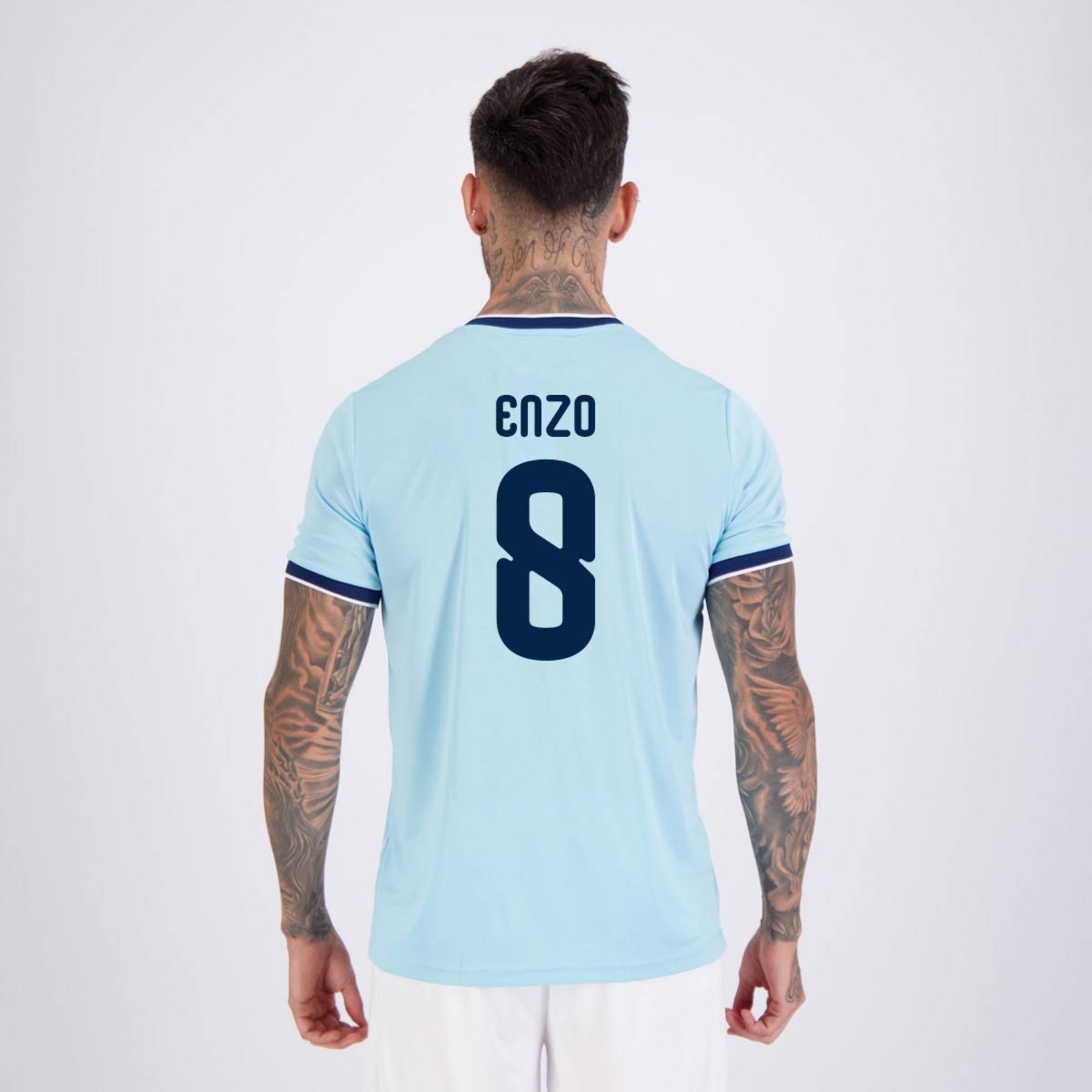 Camisa Argentina Lanes Azul 8 Enzo