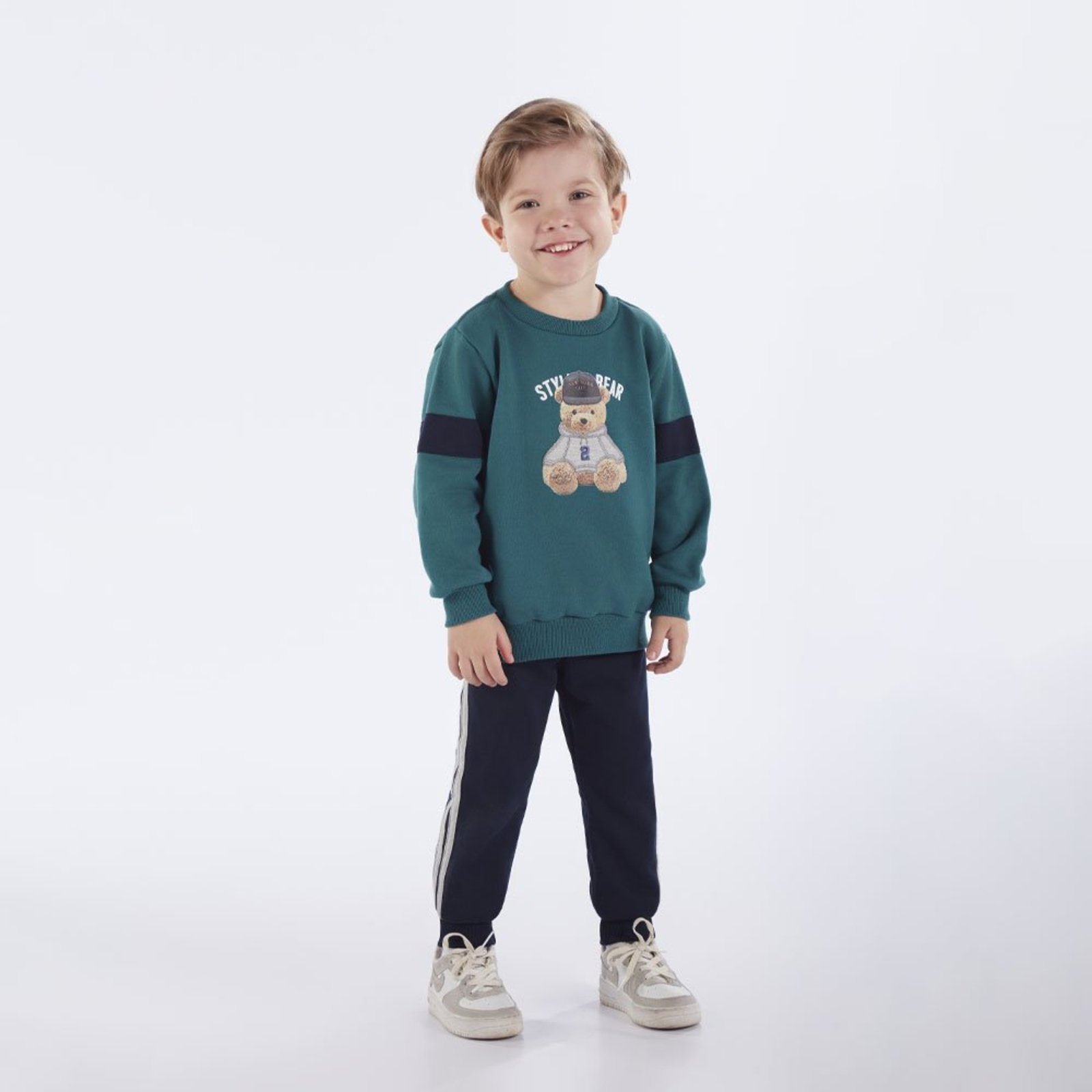 Infantil - Conjunto Primeiros Passos Menino - Verde - 52777-621