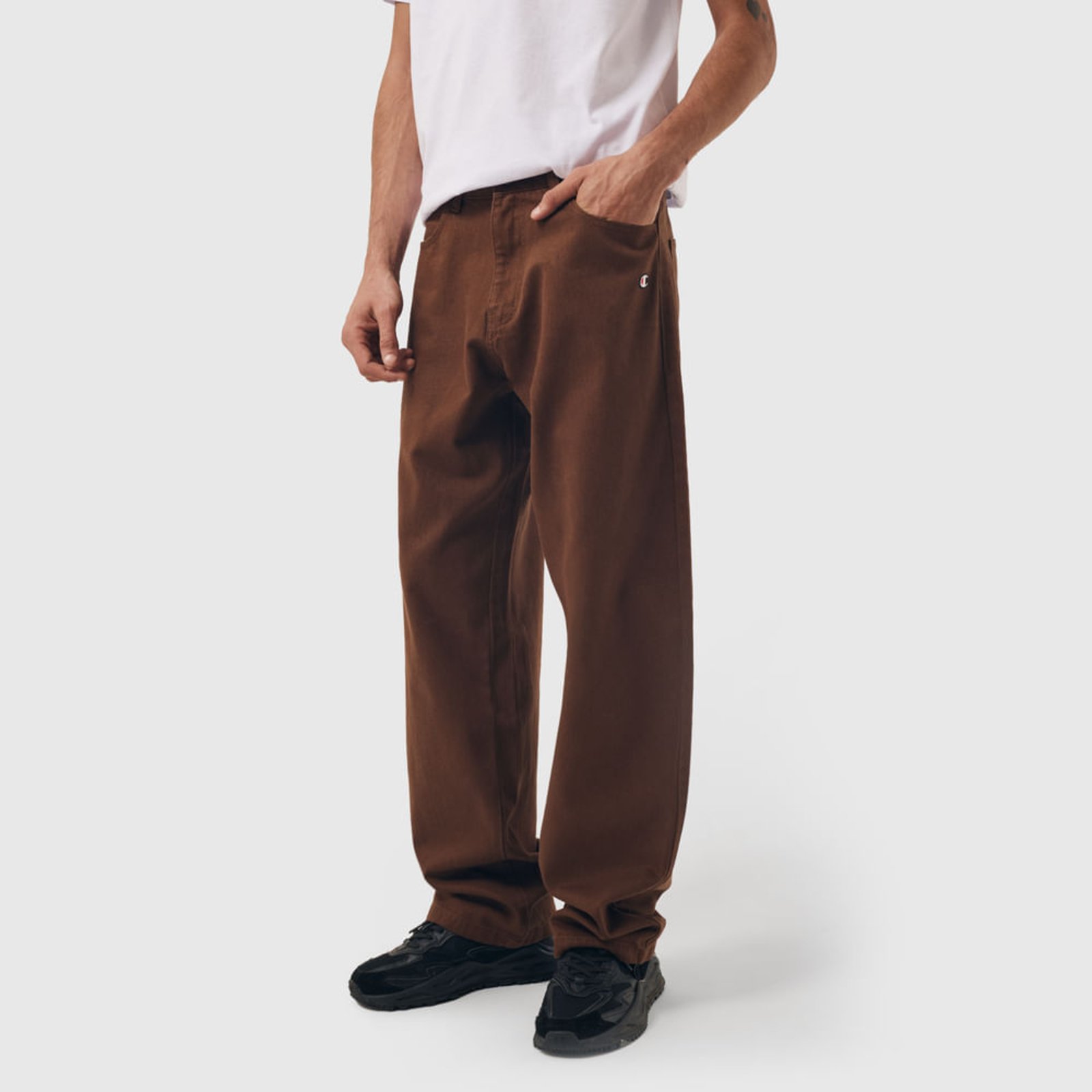 CALÇA CHAMPION LIFE SARJA OVERSIZED SCRIPT